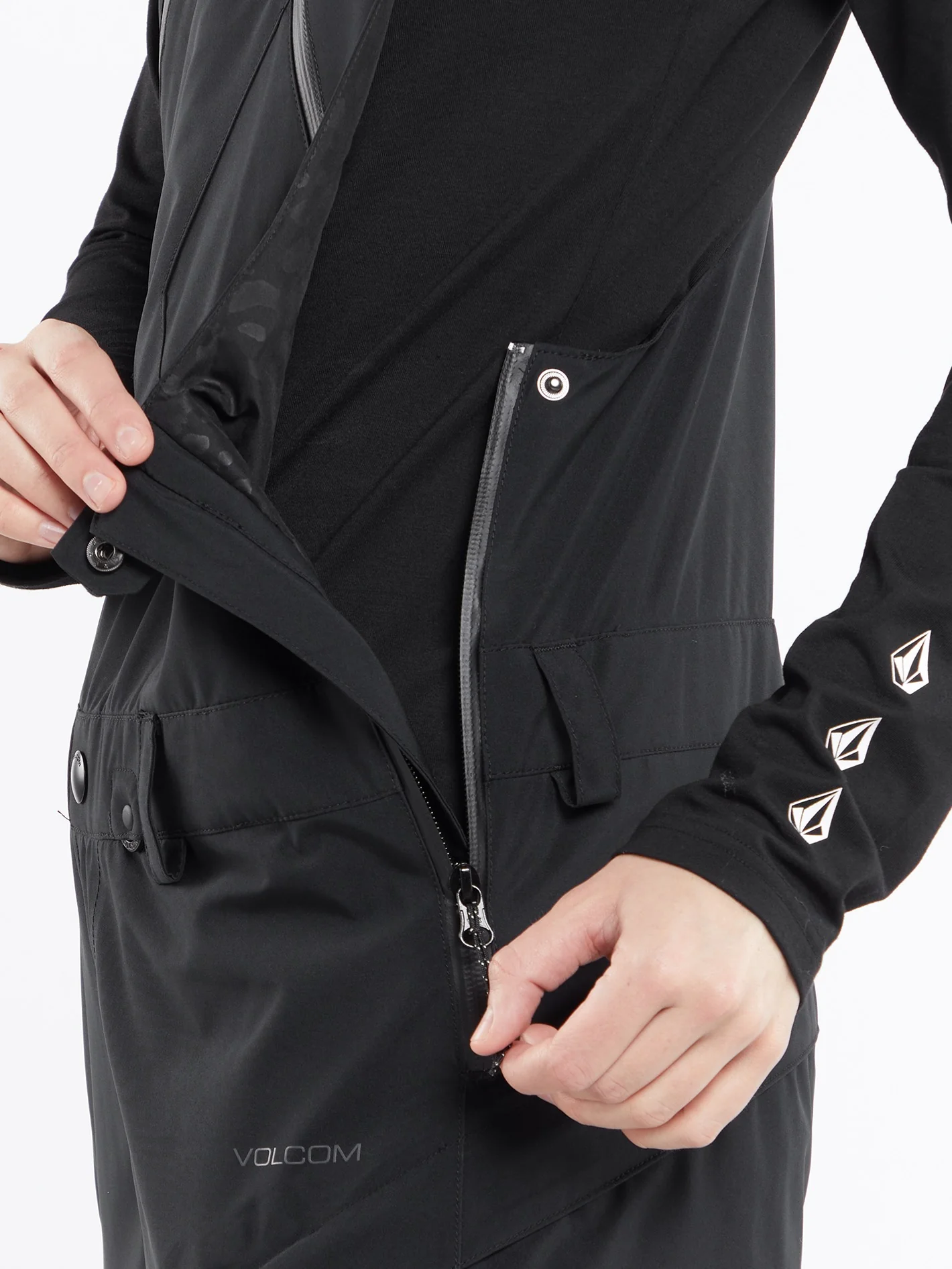 Elm Stretch Gore-Tex Bib Overall - BLACK - Image 6
