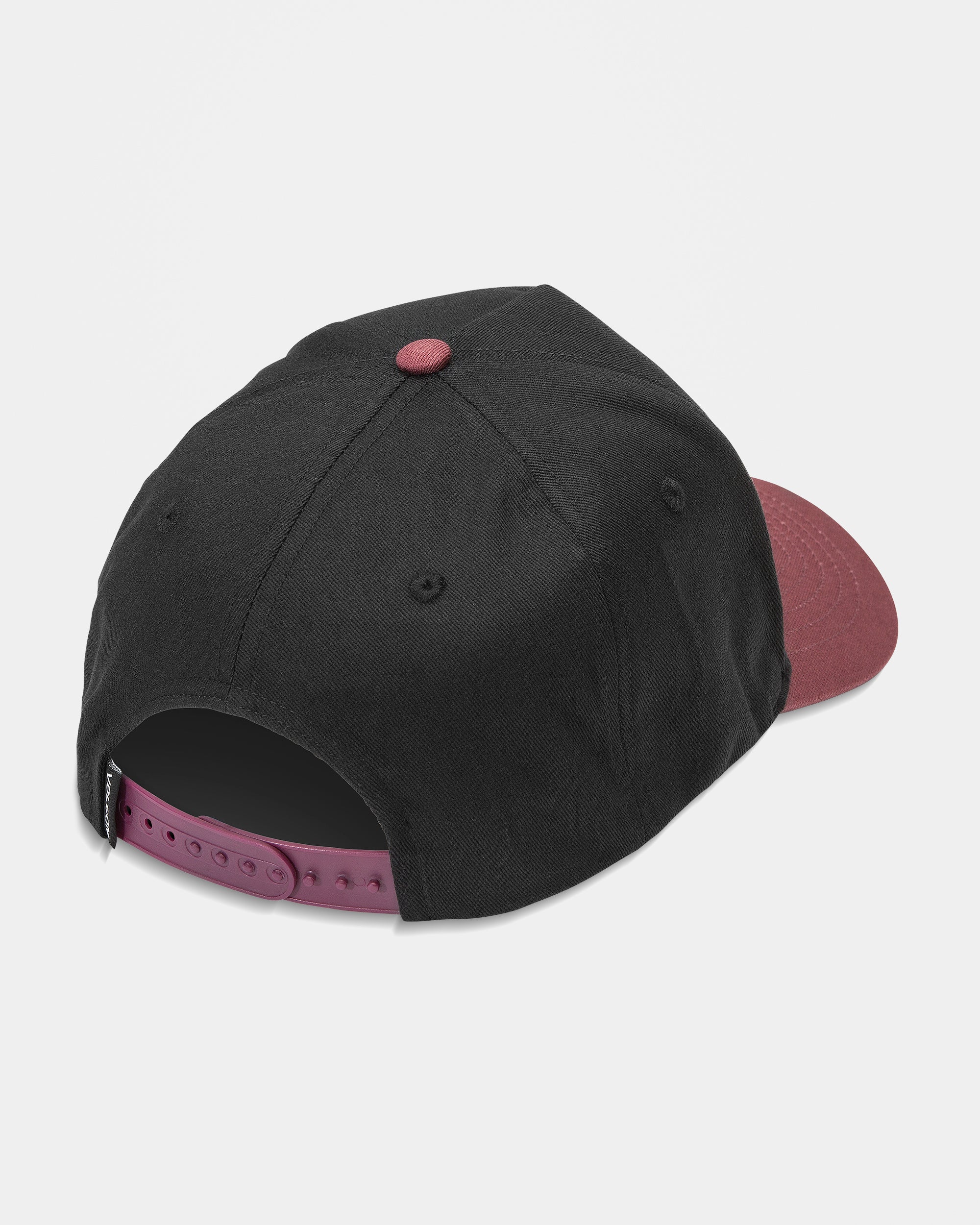 Embossed Stone Adj Cap - Merlot - Image 2
