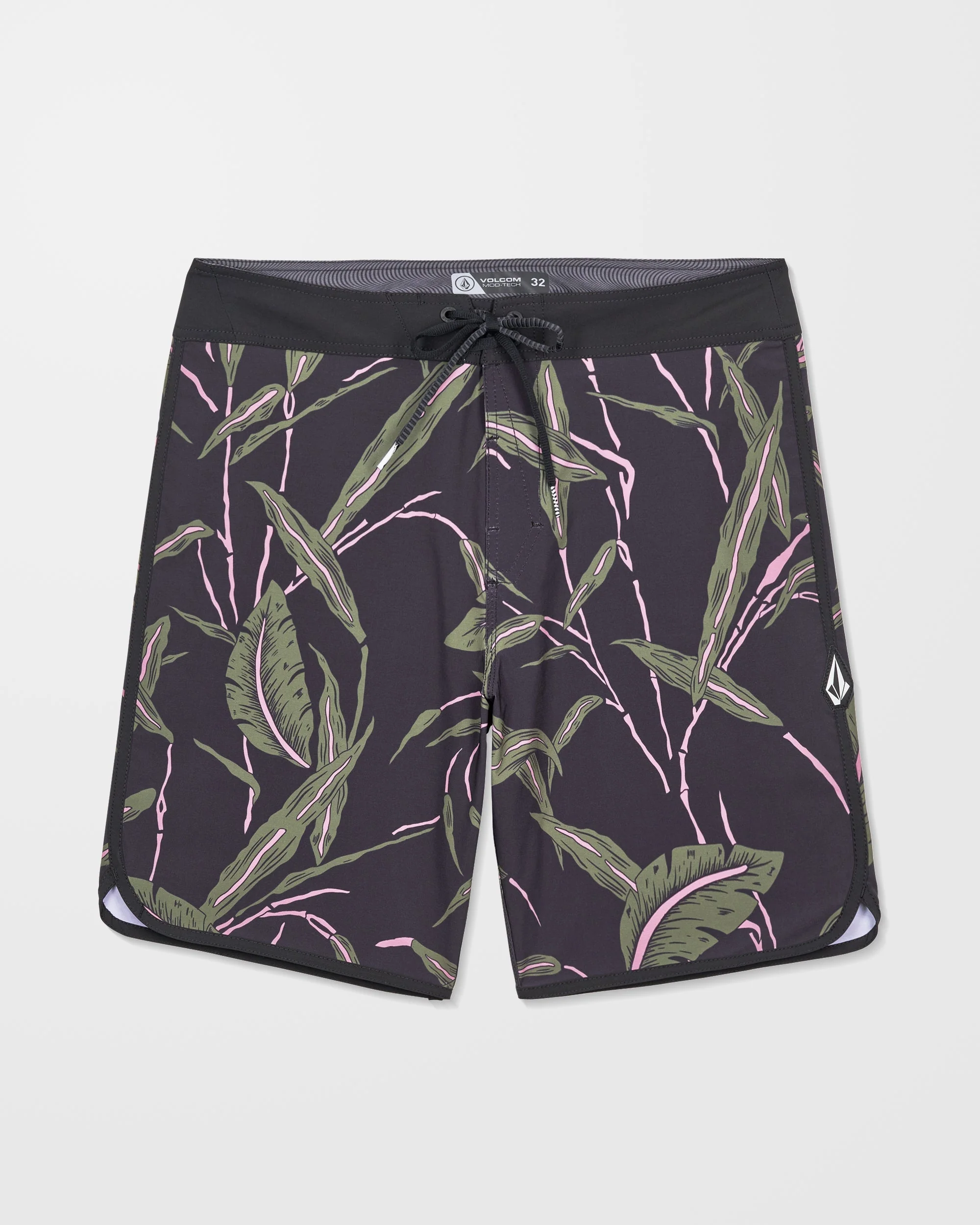 Encounter Scallop Mod 19" Boardshort - Black - Image 10
