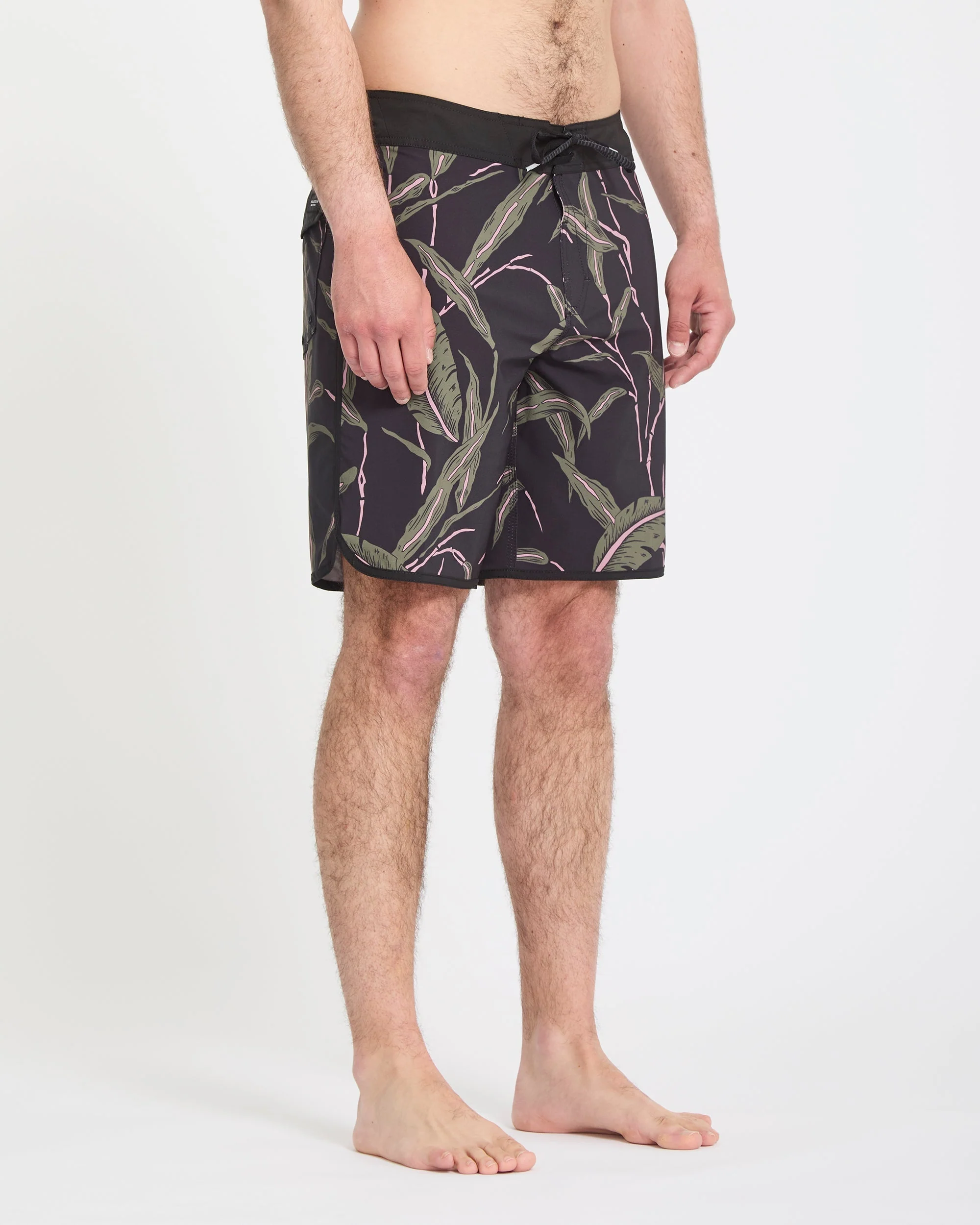 Encounter Scallop Mod 19" Boardshort - Black - Image 6