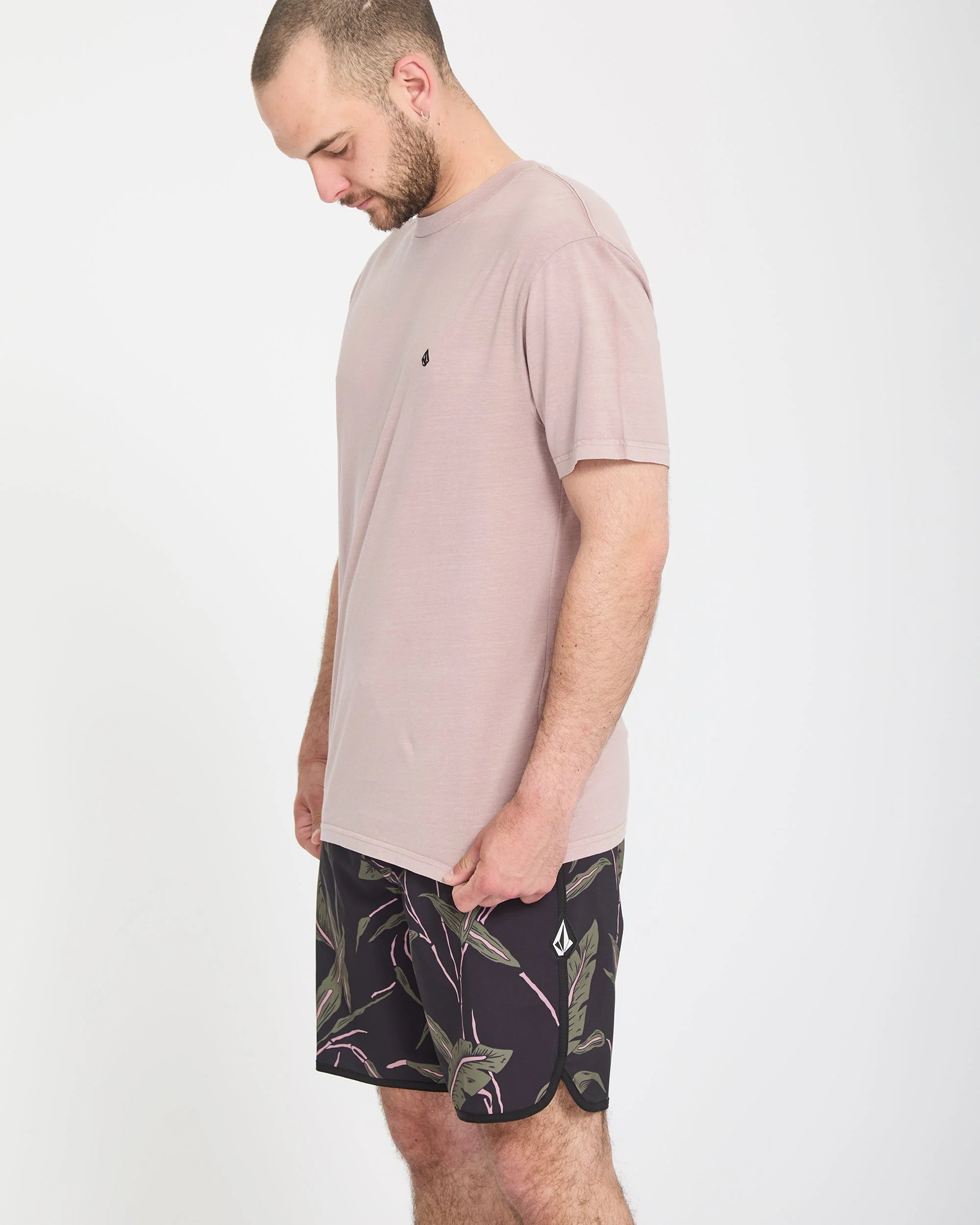 Encounter Scallop Mod 19" Boardshort - Black - Image 9