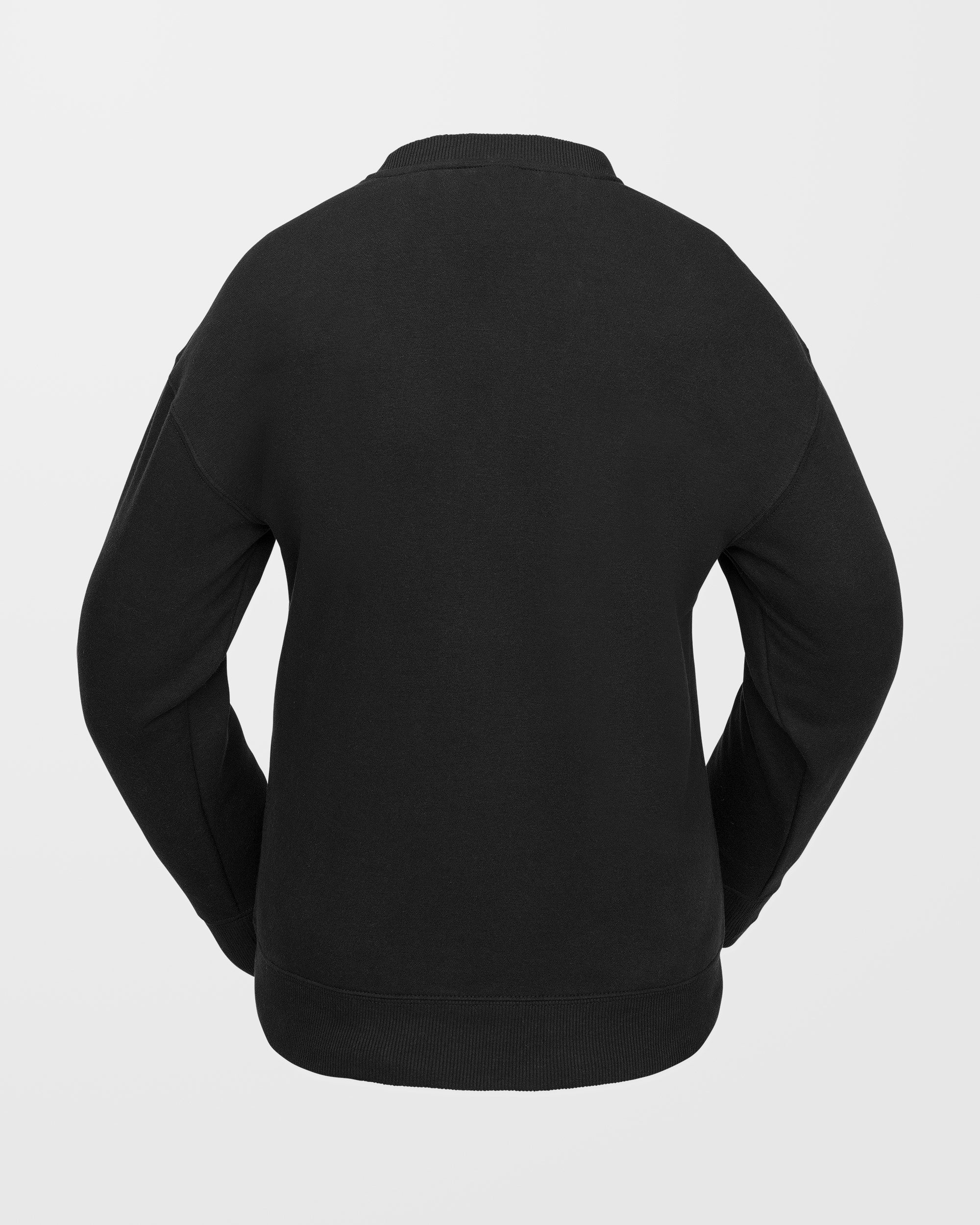 Essential Fleece Sweatshirt - Black - Image 2