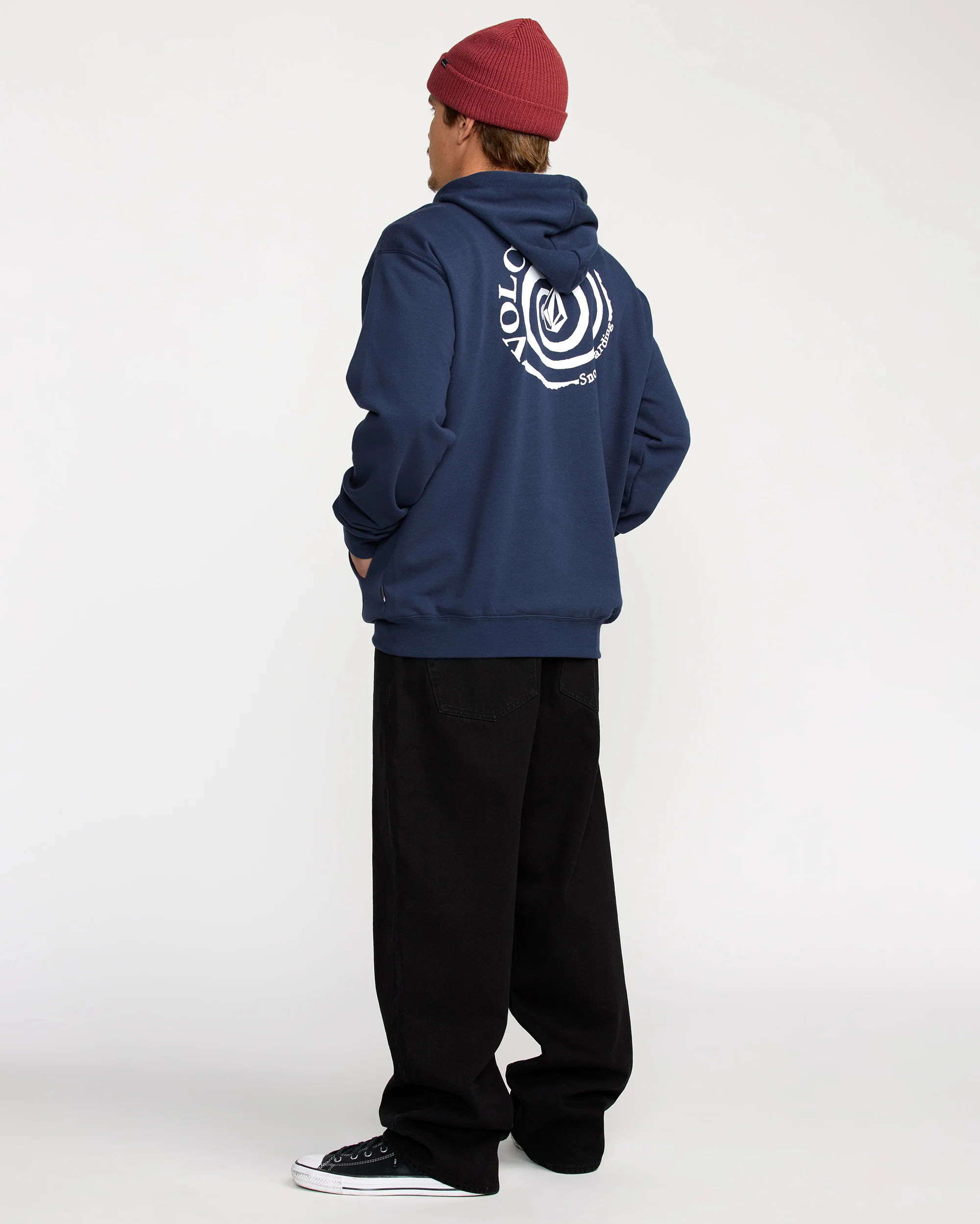 Essential Hoodie - Deep Blue - Image 4