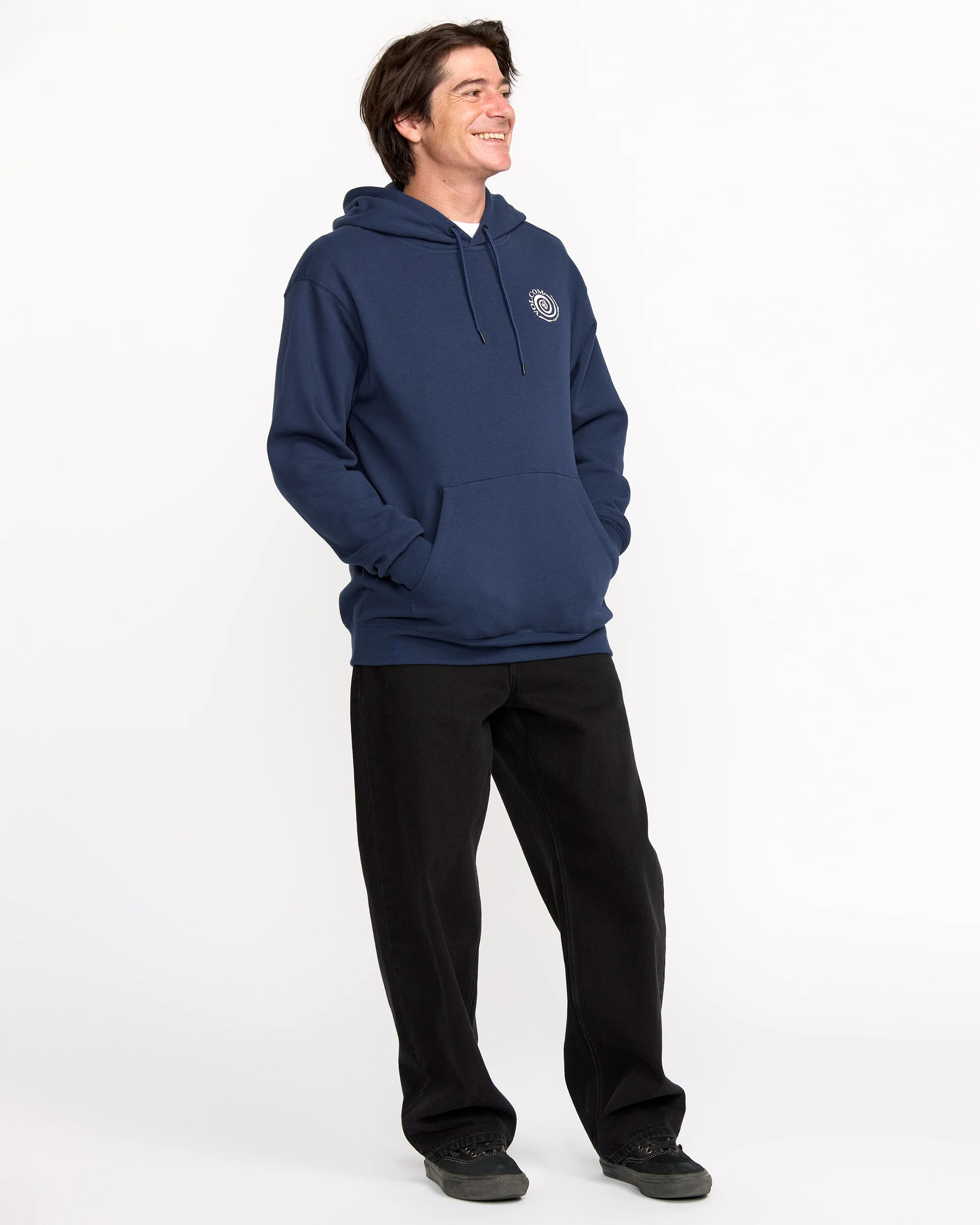 Essential Hoodie - Deep Blue - Image 6