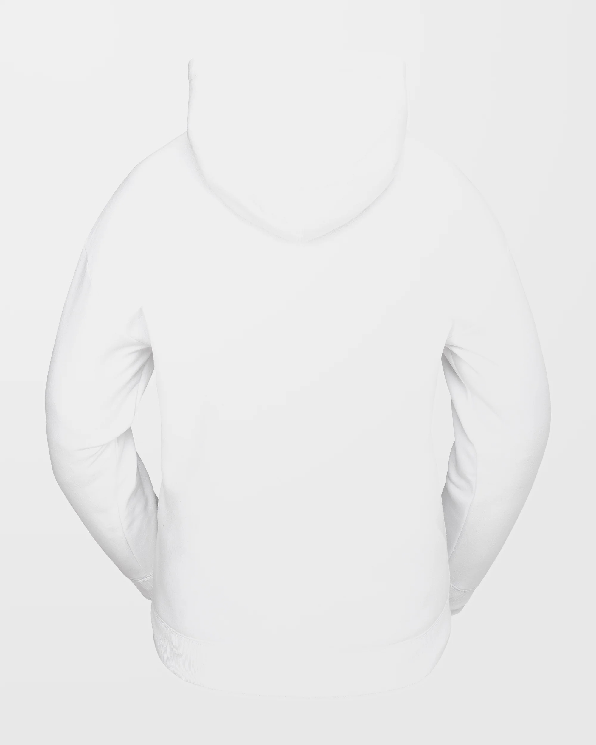 Essential Hoodie - White - Image 3