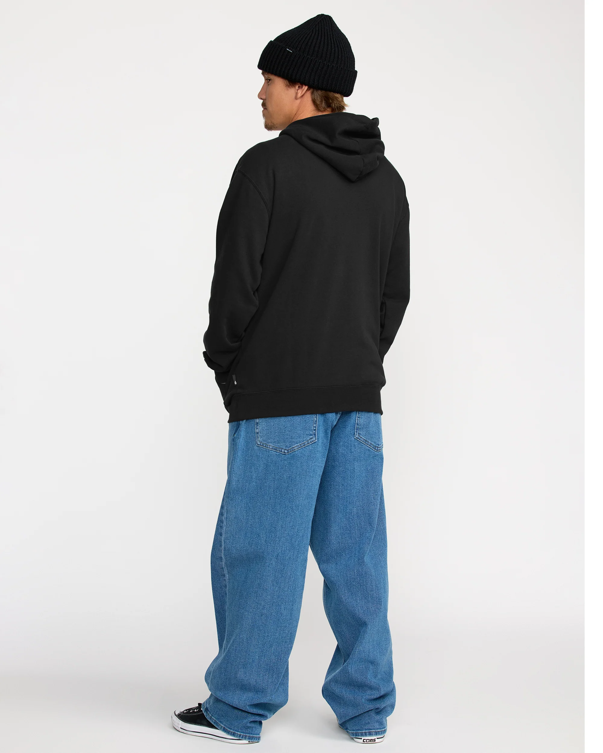 Essential Hoodie - Black - Image 4