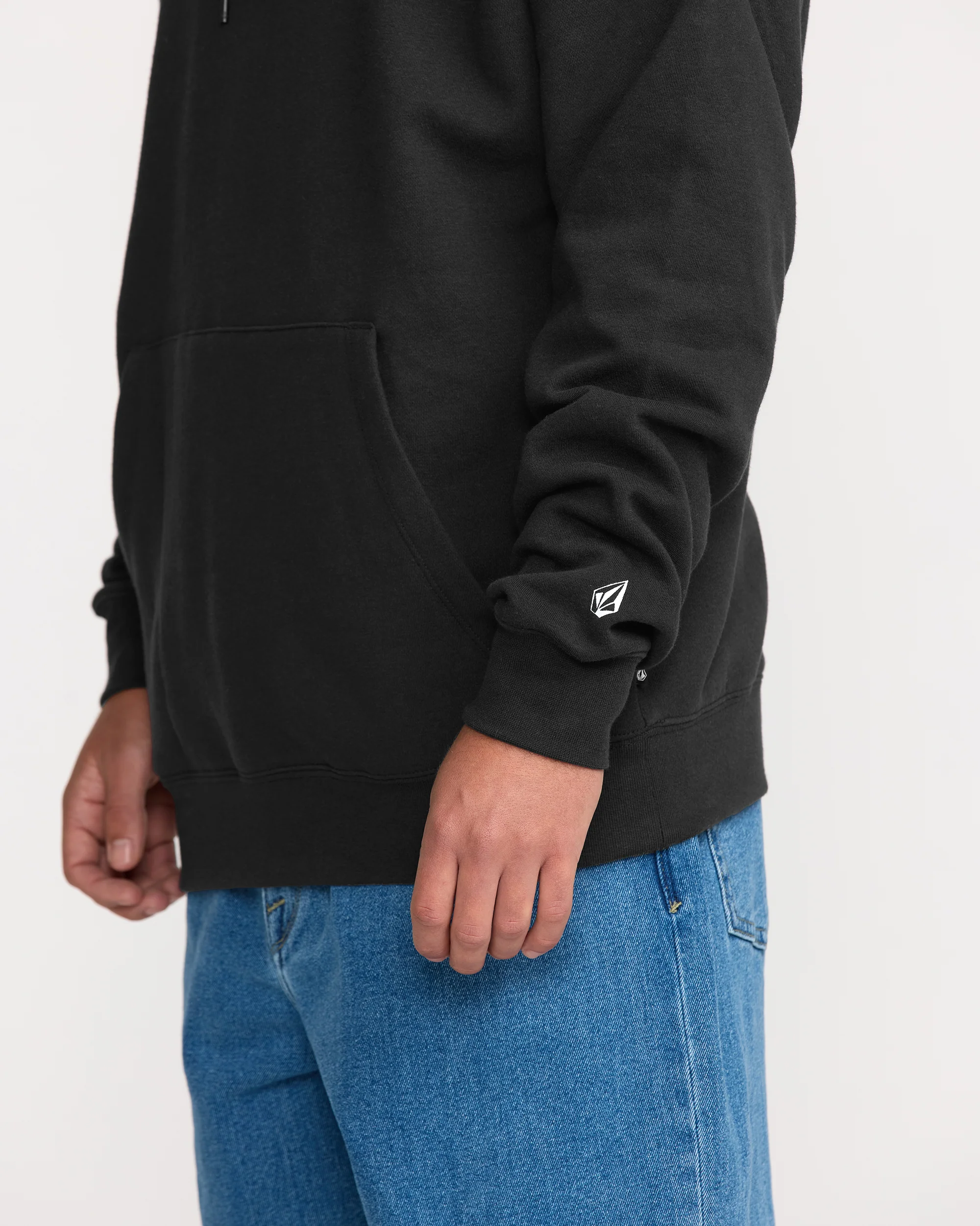 Essential Hoodie - Black - Image 5