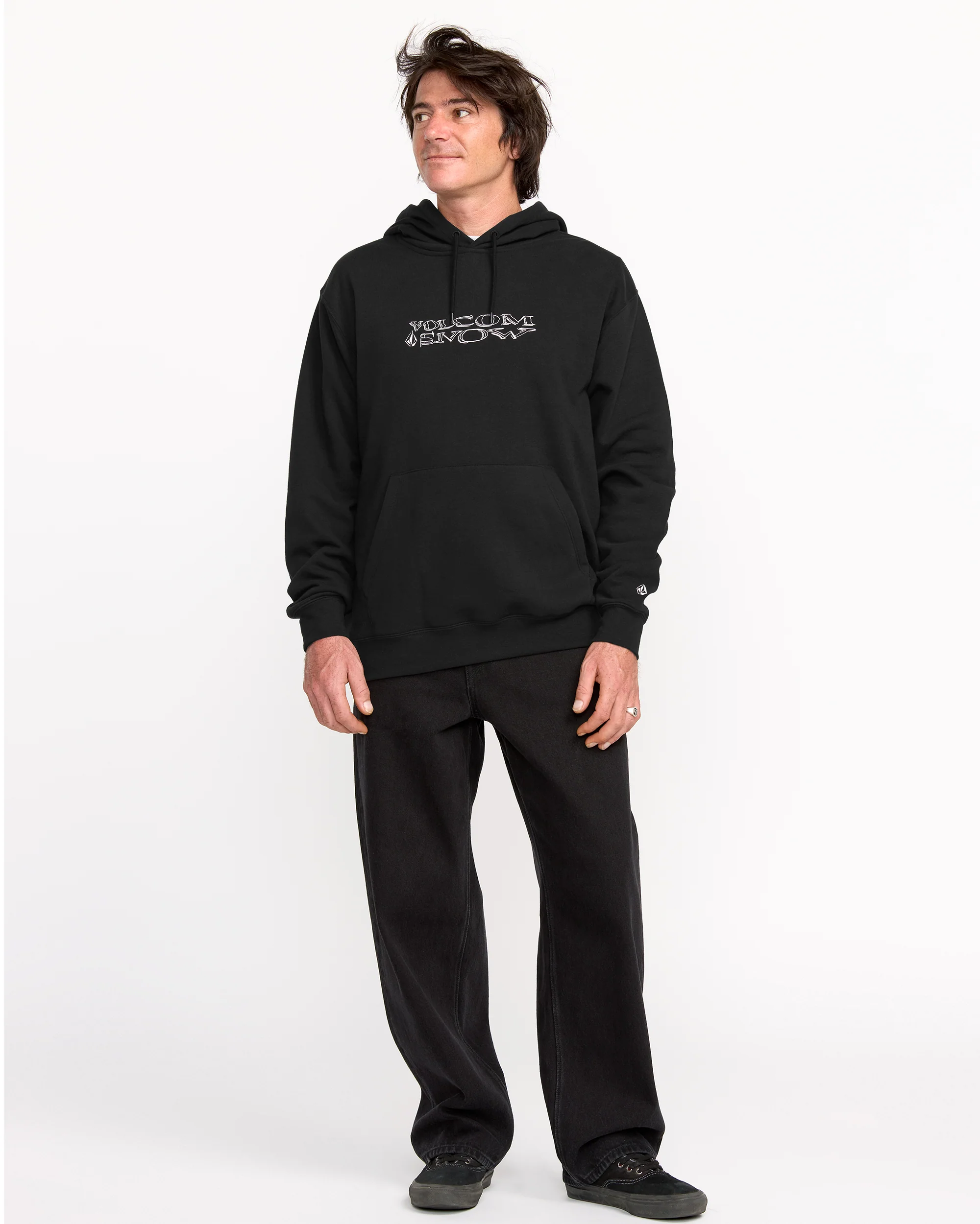 Essential Hoodie - Black - Image 7