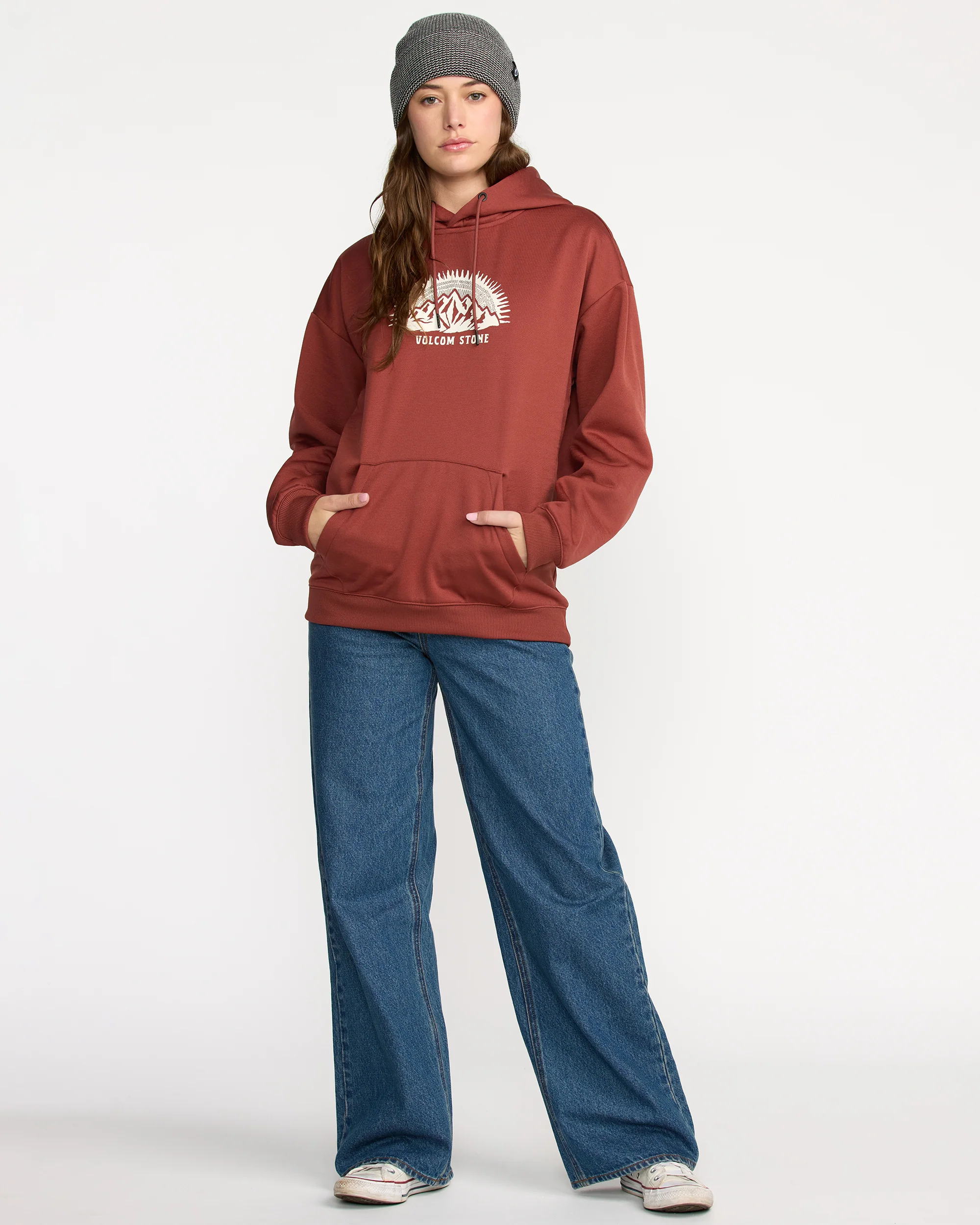 Essential Hydro Hoodie - Henna - Image 3