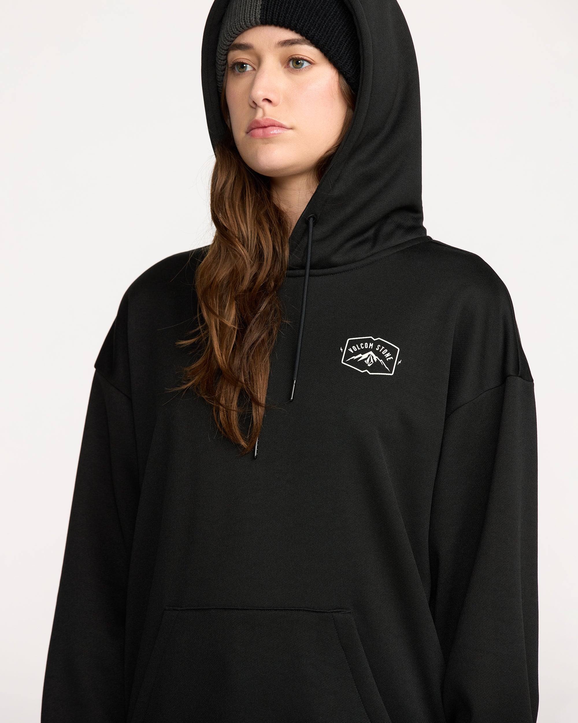 Essential Hydro Hoodie - Black - Image 5