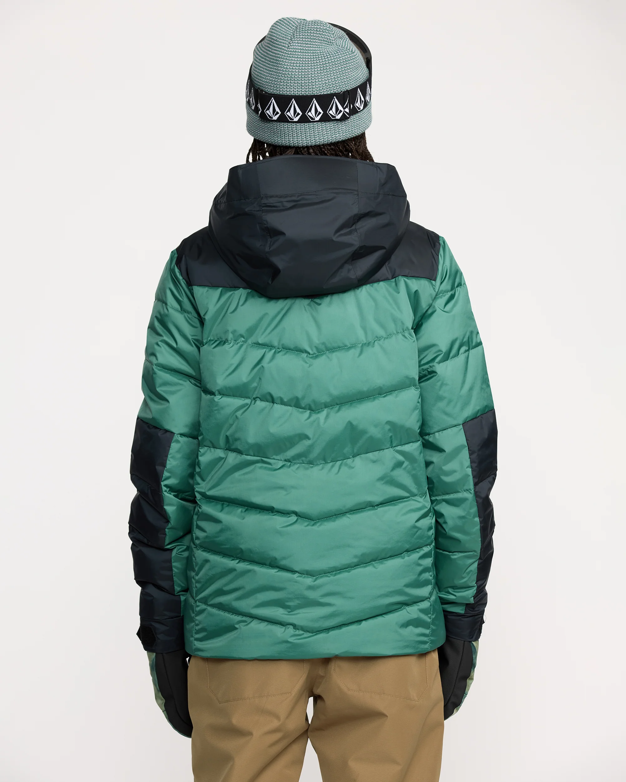 Estes Puff Jacket - Spruce Green - Image 2