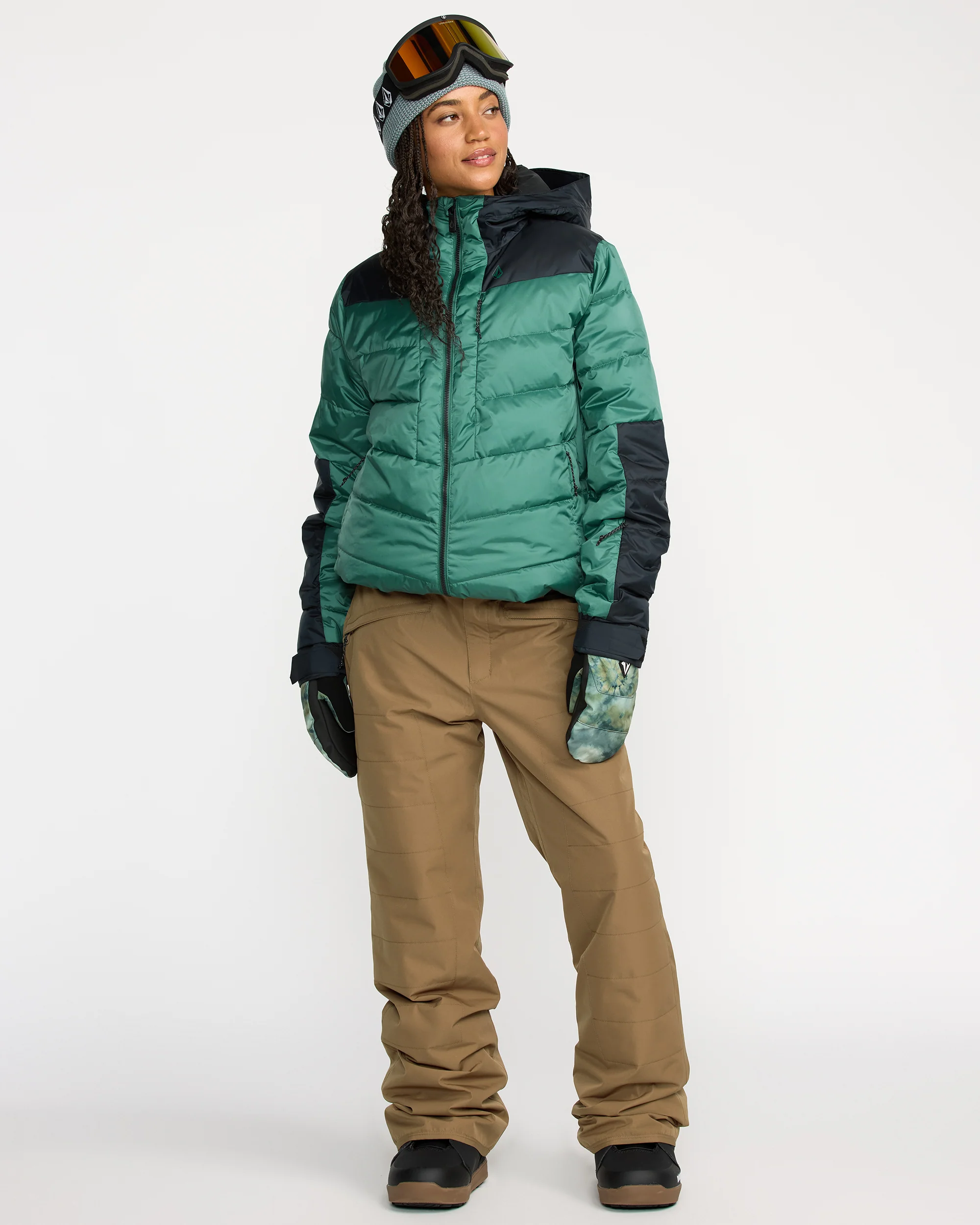 Estes Puff Jacket - Spruce Green - Image 3