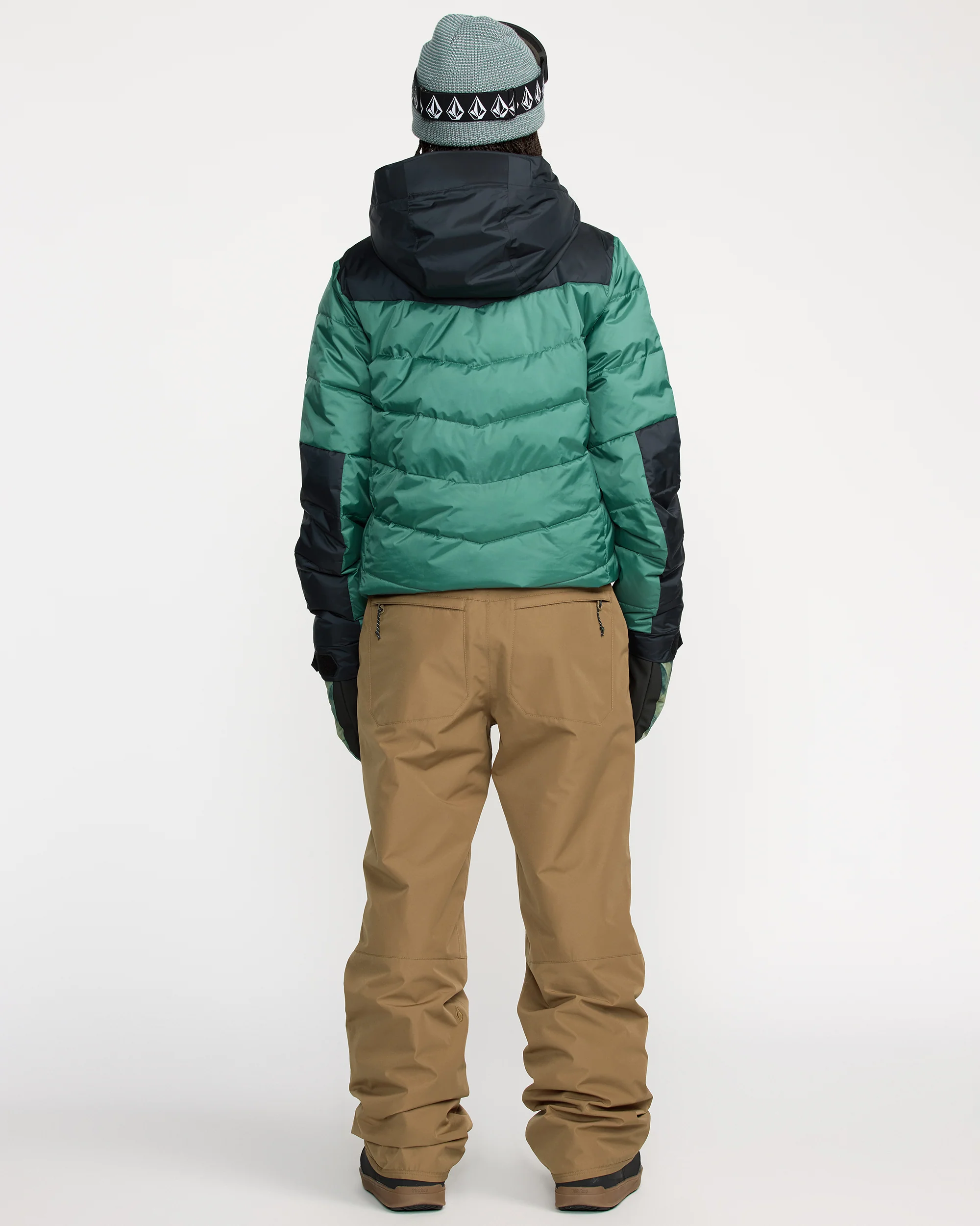 Estes Puff Jacket - Spruce Green - Image 4