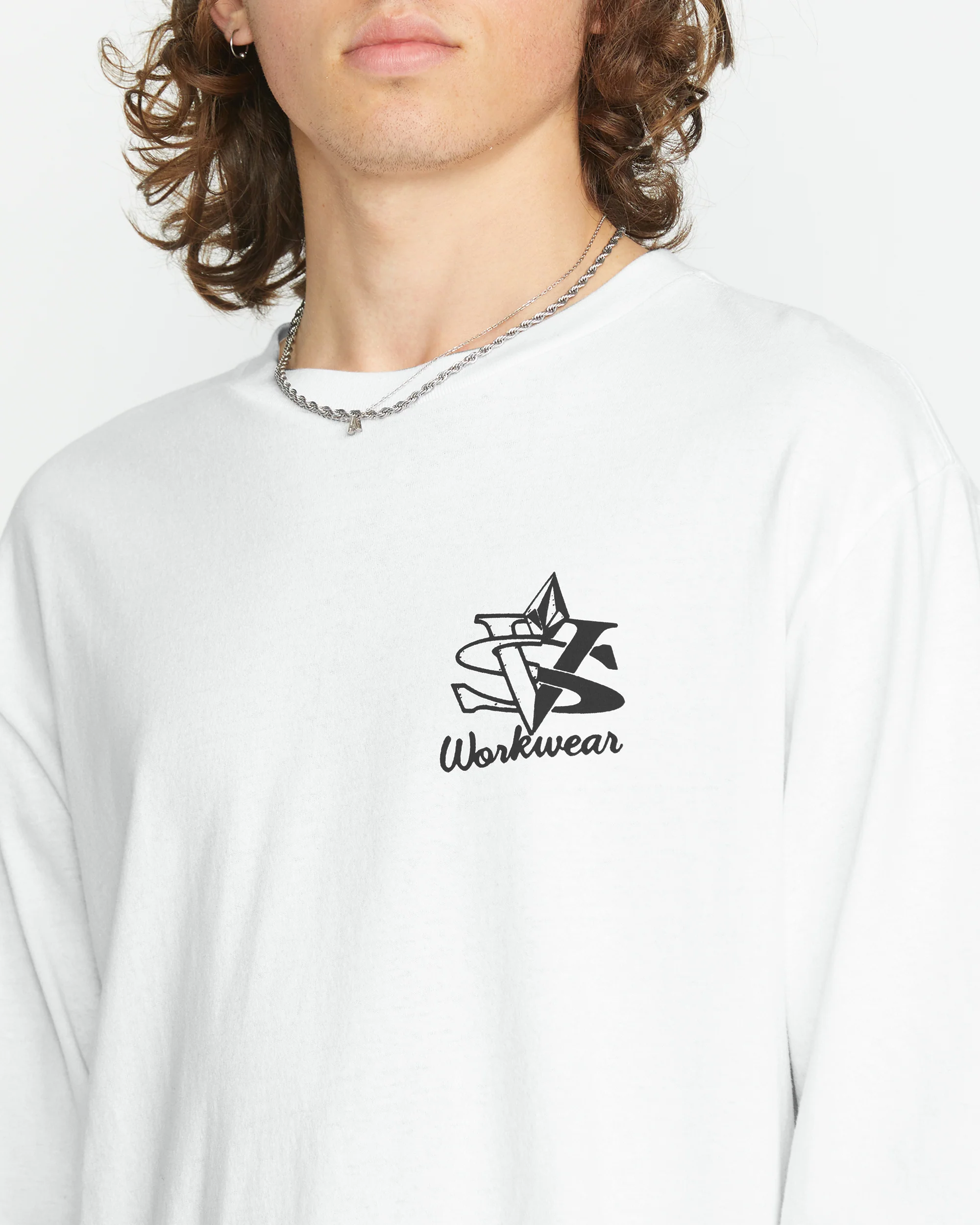 Excavator T-shirt - WHITE - Image 4
