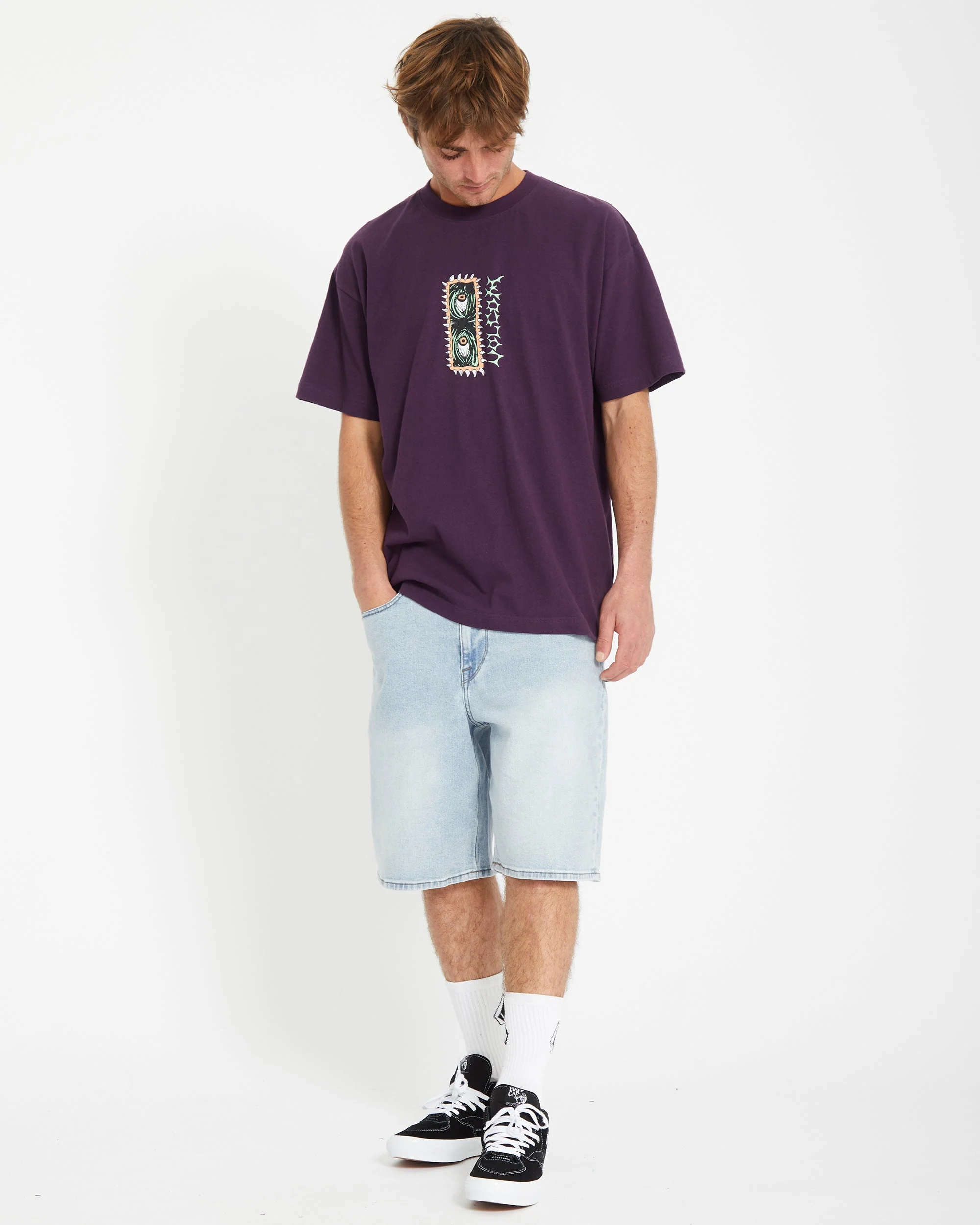 Eye Rust T-shirt - GRAPE ROYALE - Image 4