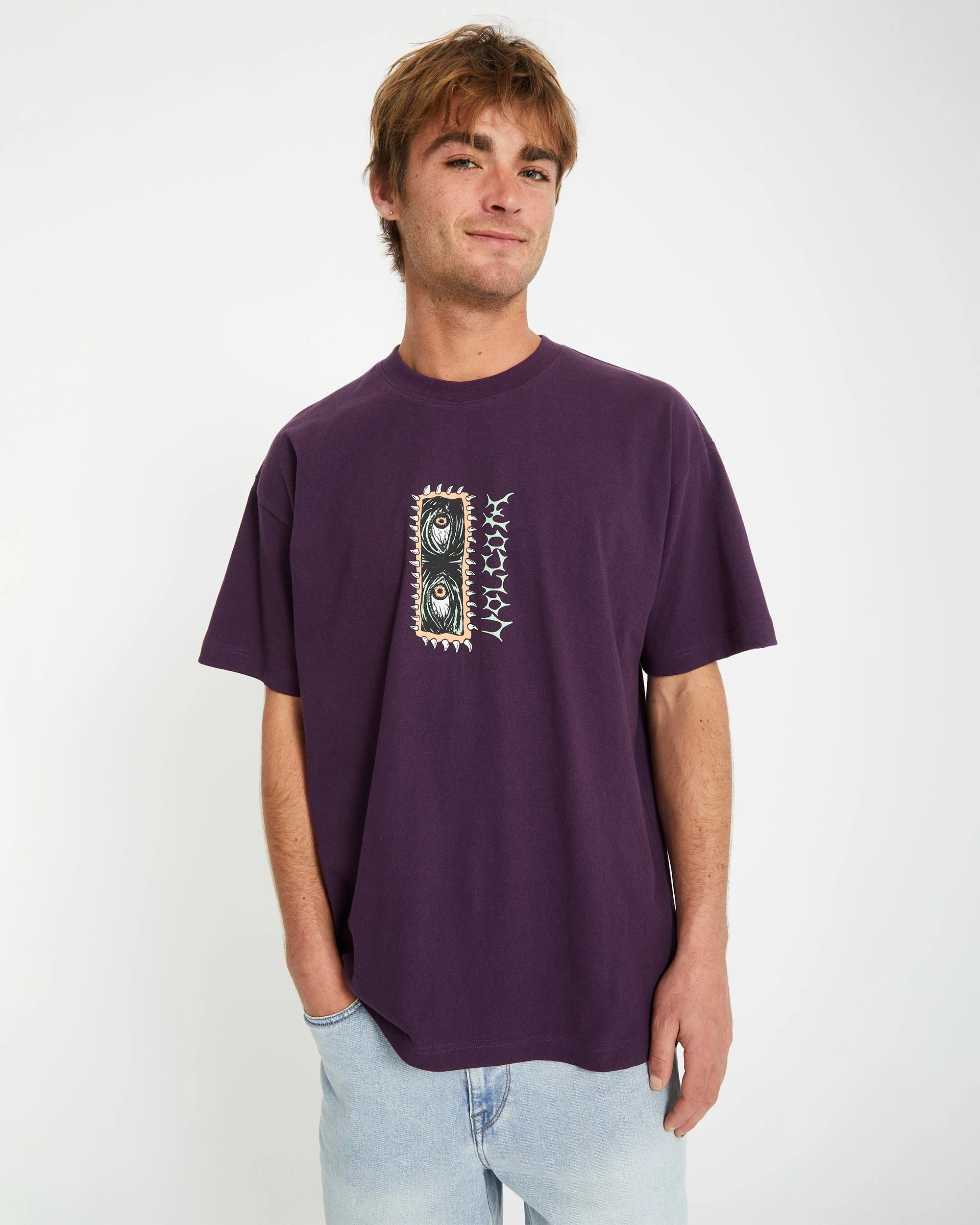 Eye Rust T-shirt - GRAPE ROYALE - Image 5
