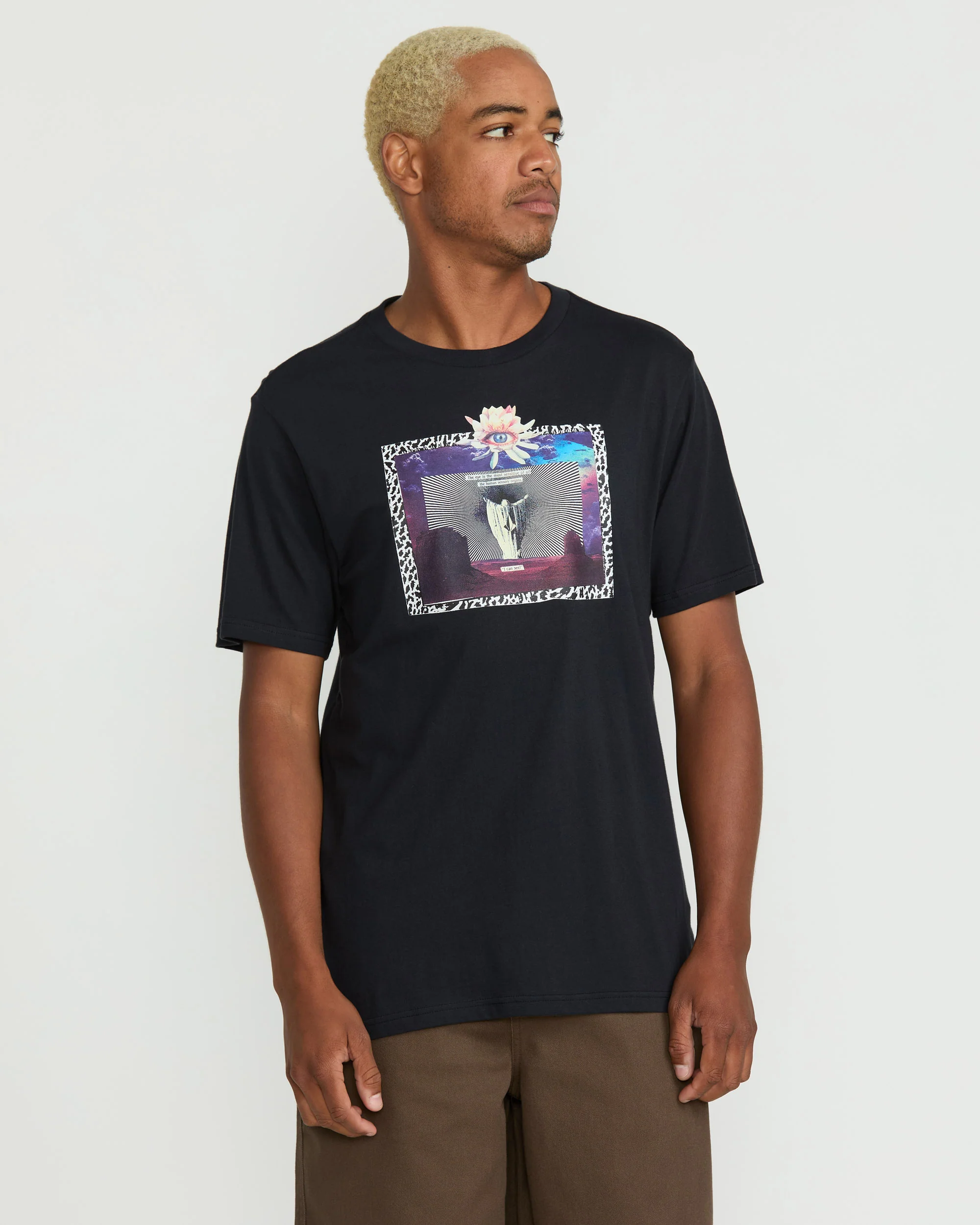 Eyecansee T-Shirt - Antique Black