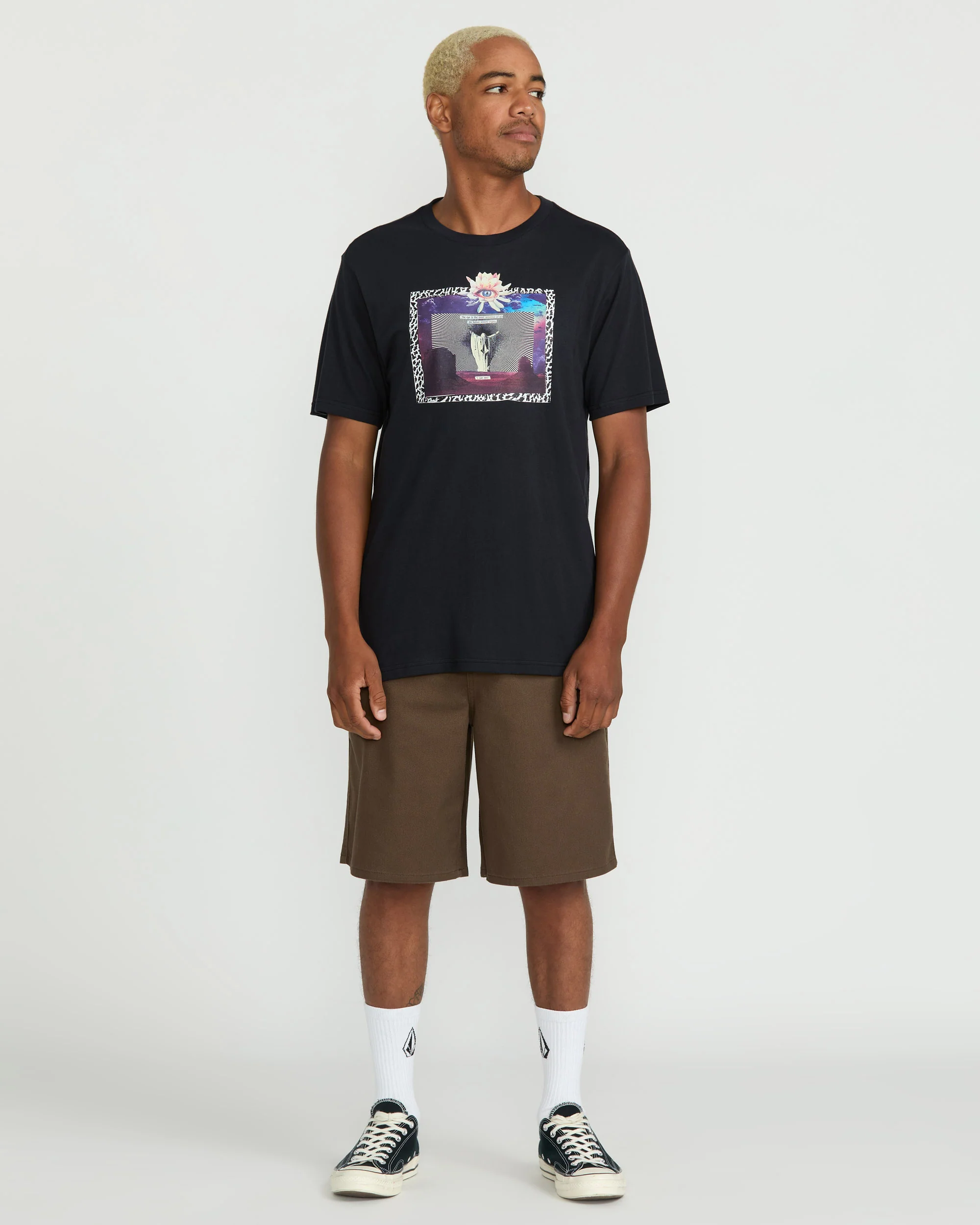 Eyecansee T-Shirt - Antique Black - Image 4