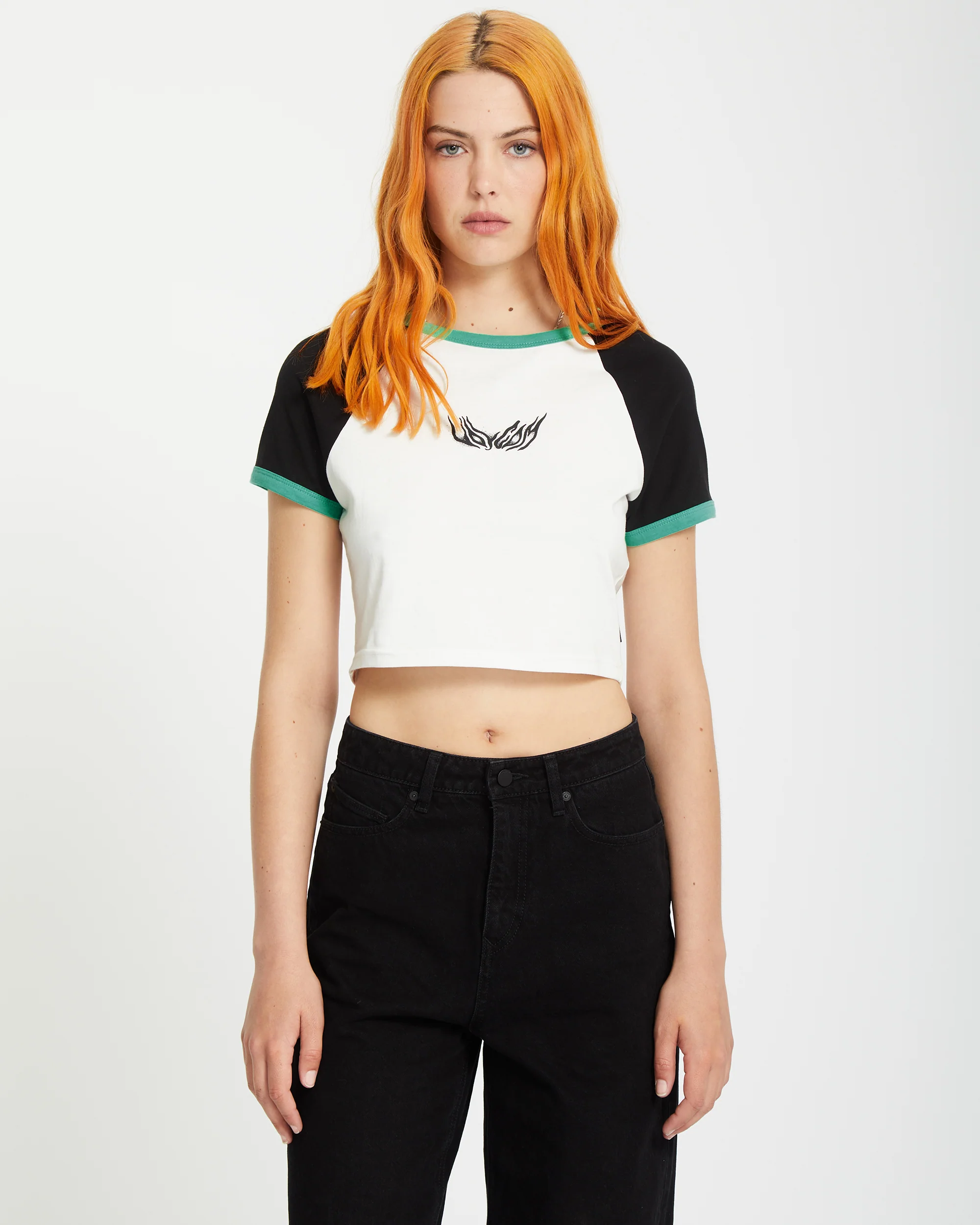 Alix 2 T-shirt - BLACK WHITE - Image 3
