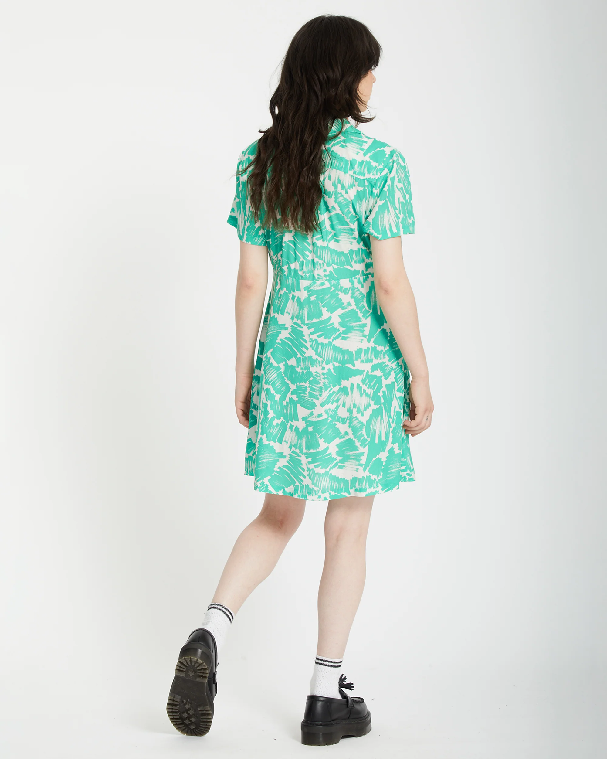 Alix Shirt Dress - JADE - Image 5