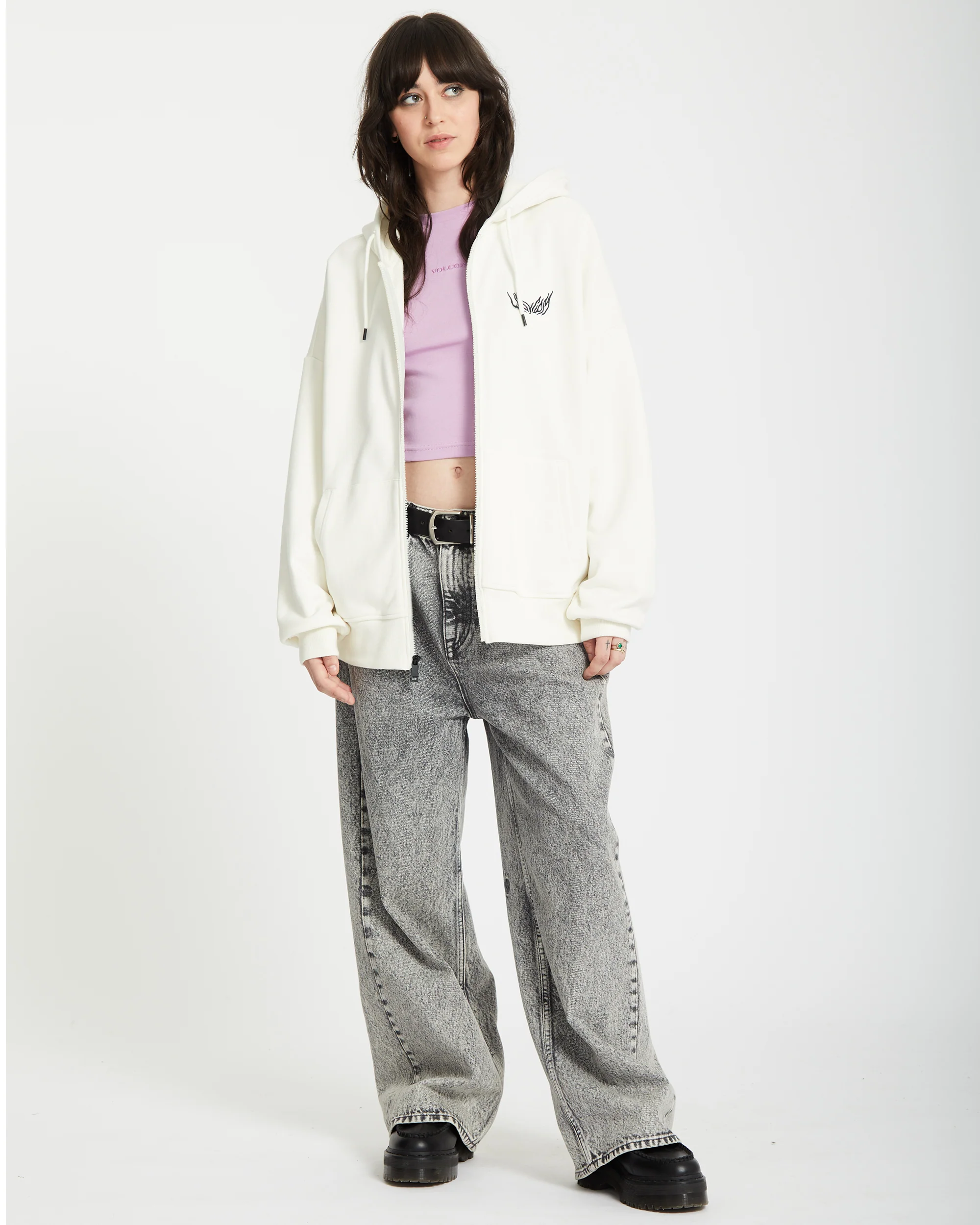 Alix Zip-up Hoodie - STAR WHITE - Image 6