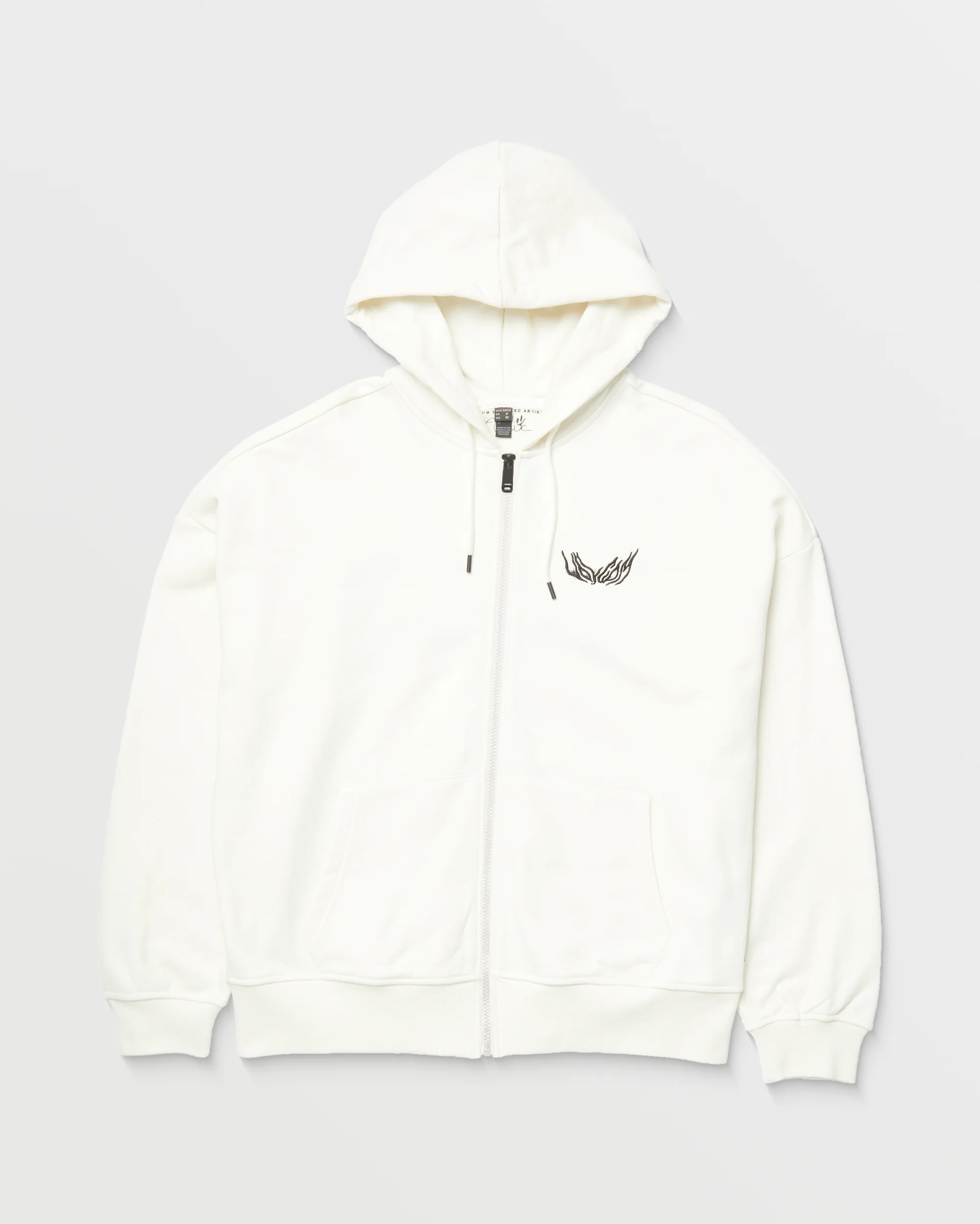 Alix Zip-up Hoodie - STAR WHITE - Image 8