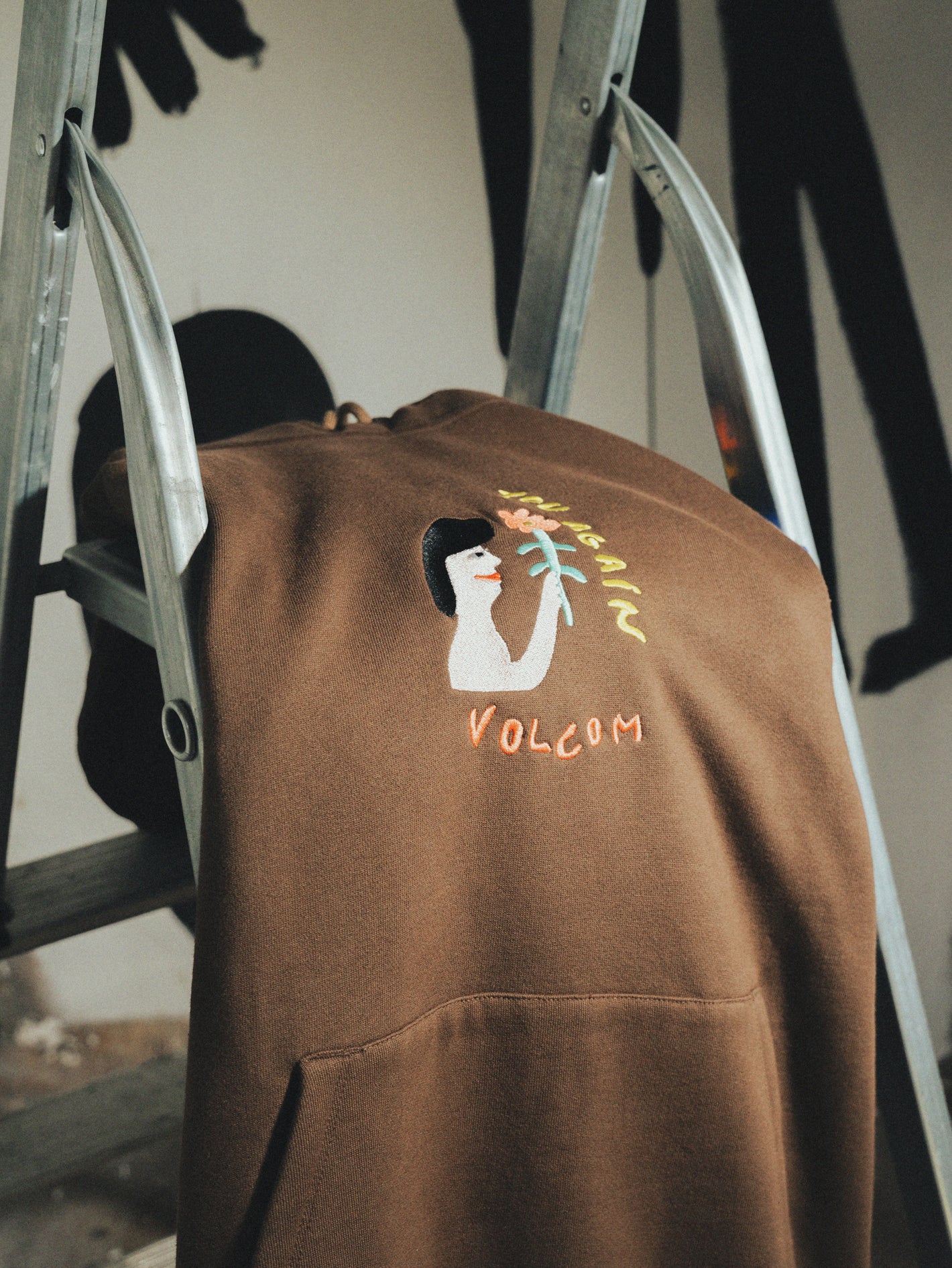 Arthur Longo 1 Hoodie - DARK EARTH - Image 3