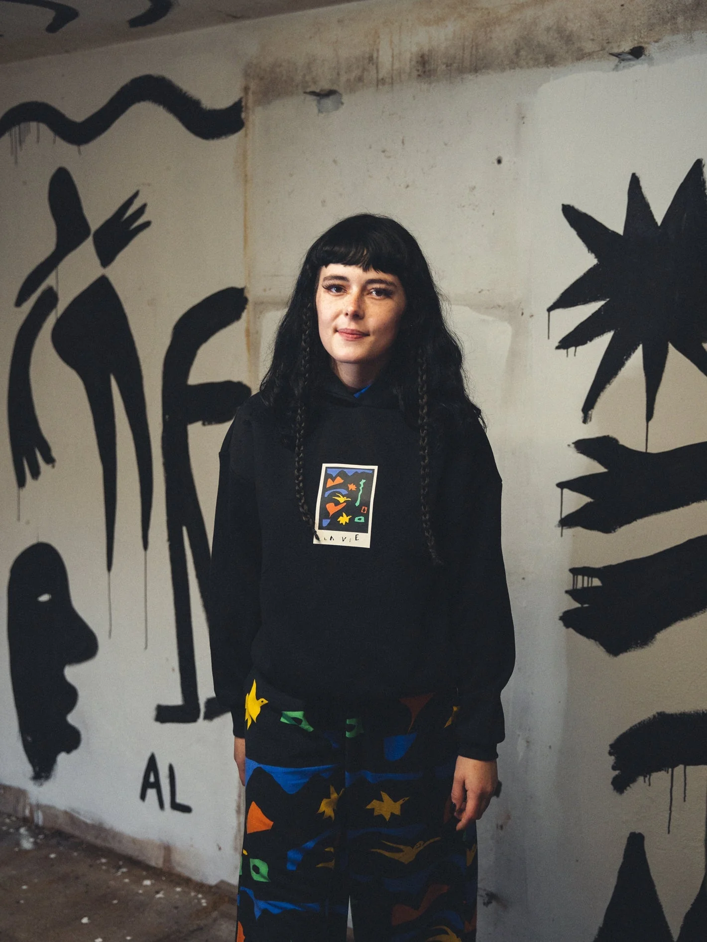 Arthur Longo Hoodie - BLACK - Image 3