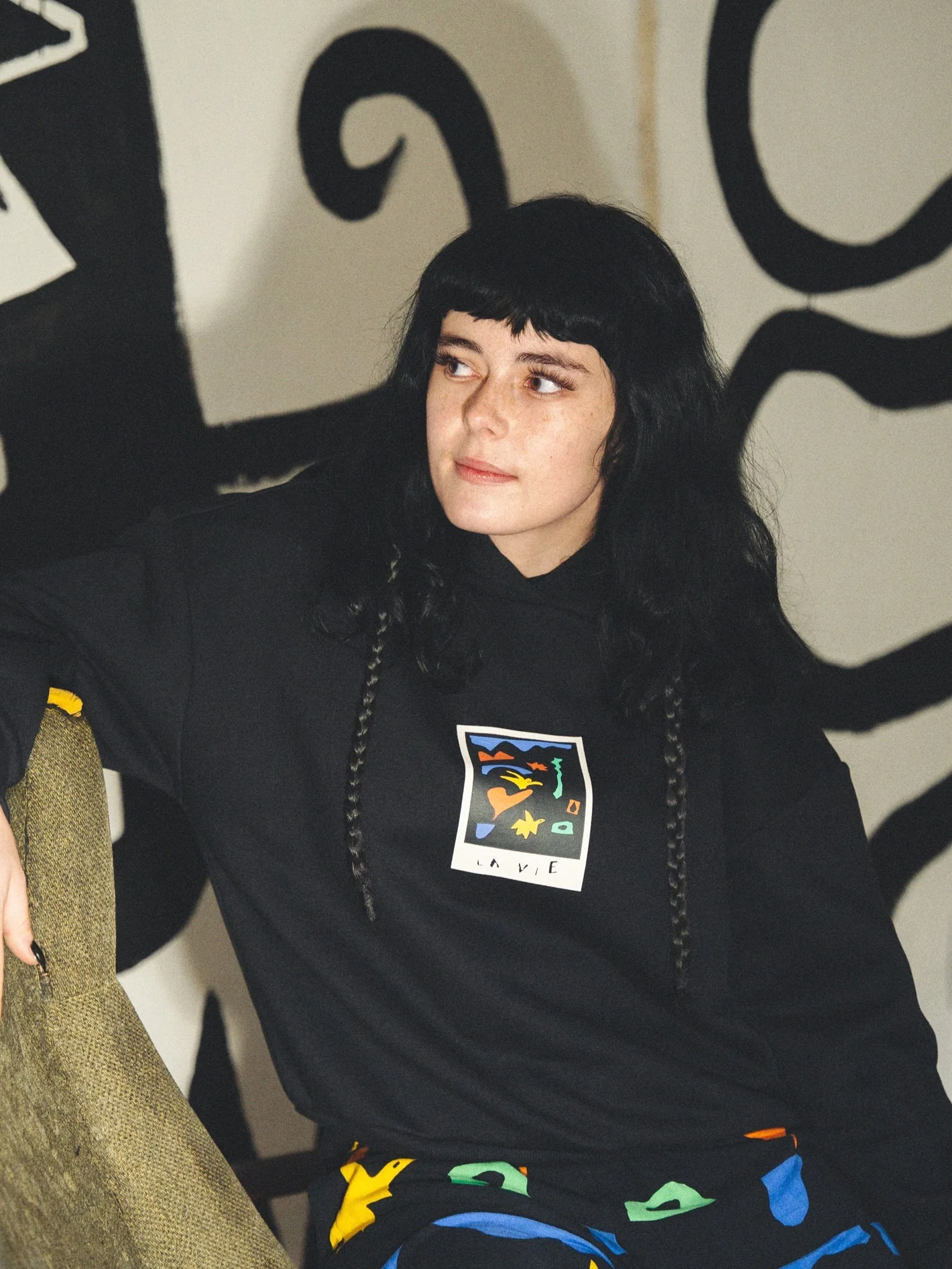 Arthur Longo Hoodie - BLACK - Image 4
