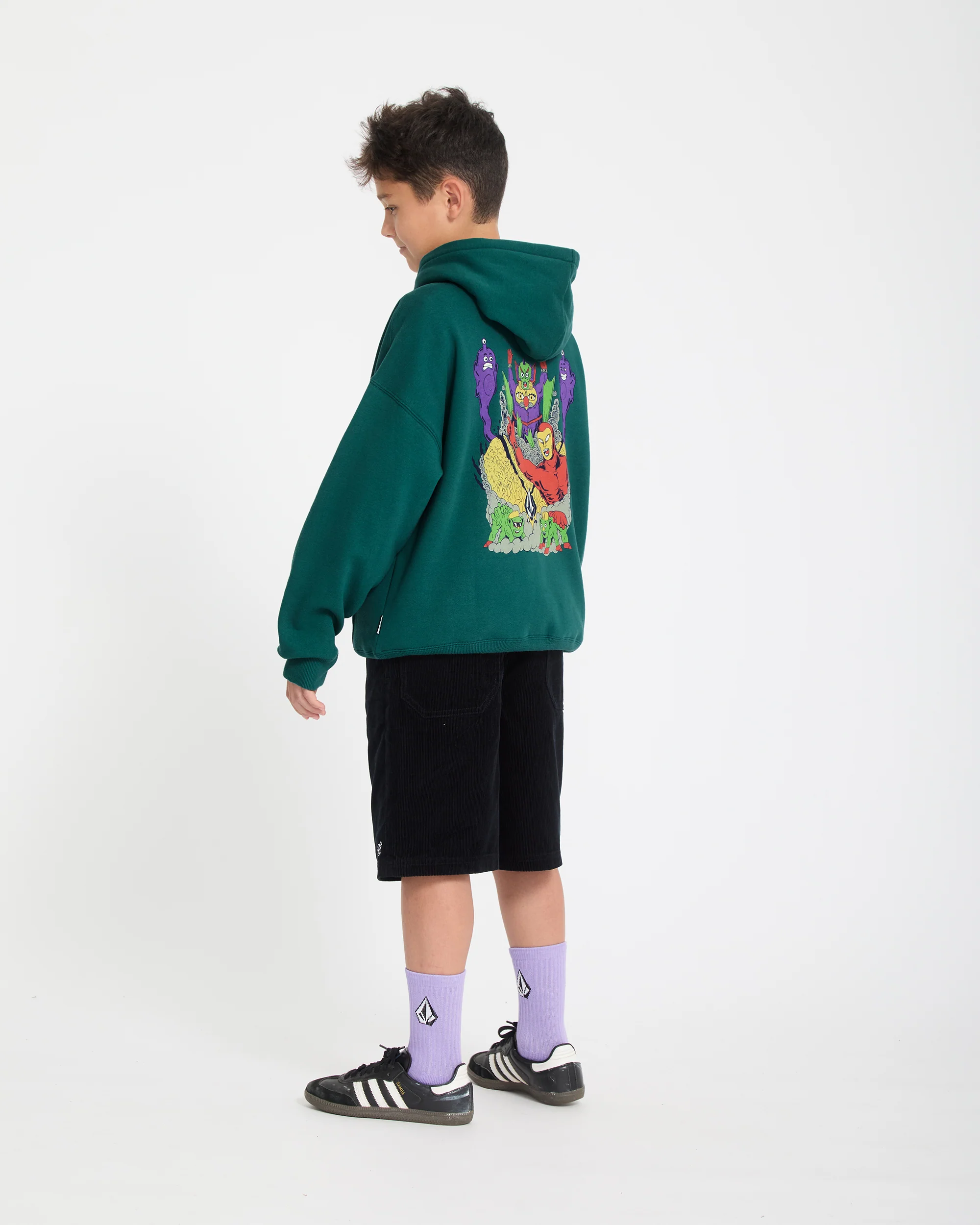 Ben Sanair Hoodie - Rifle Green - (KIDS) - Image 10