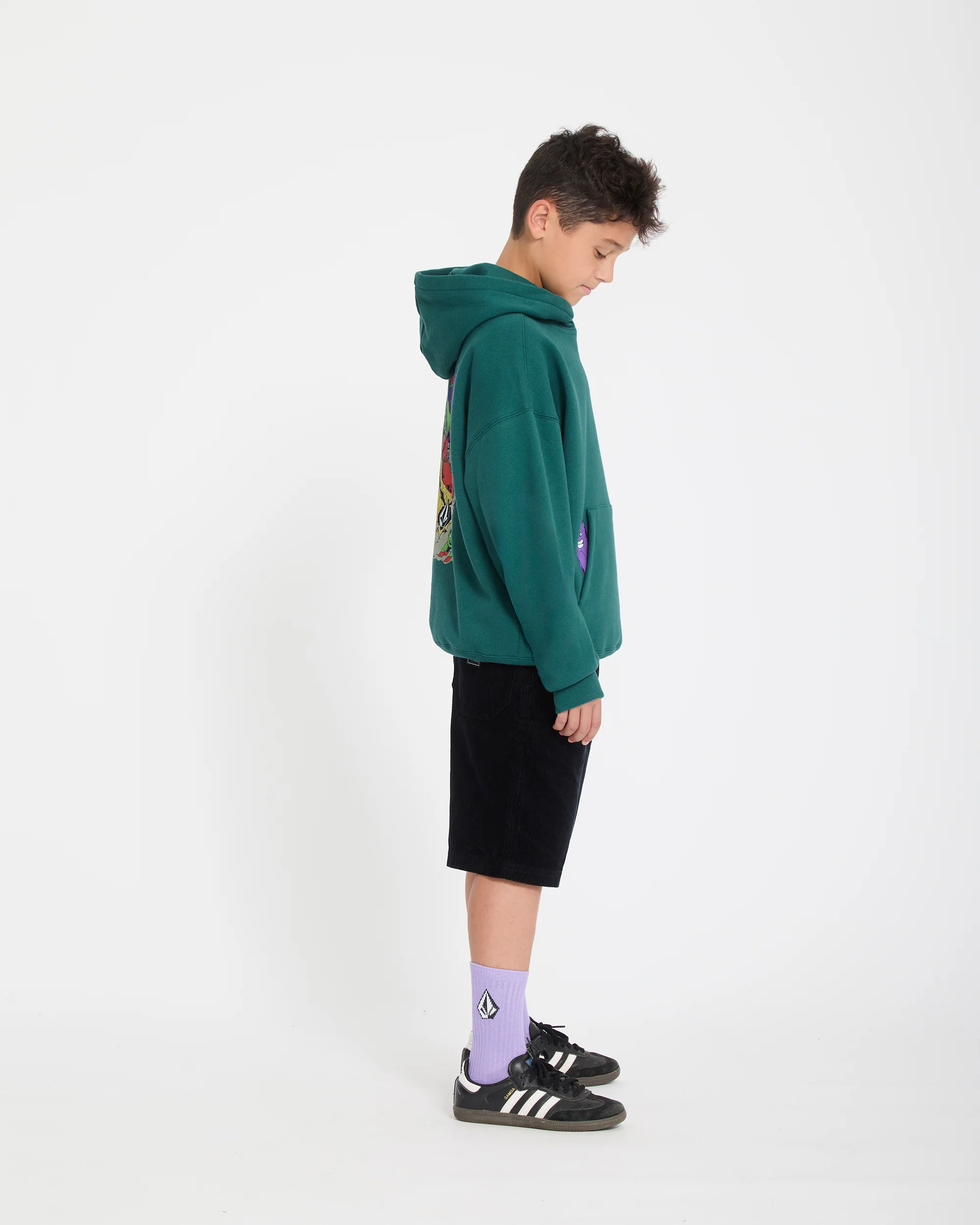 Ben Sanair Hoodie - Rifle Green - (KIDS) - Image 11