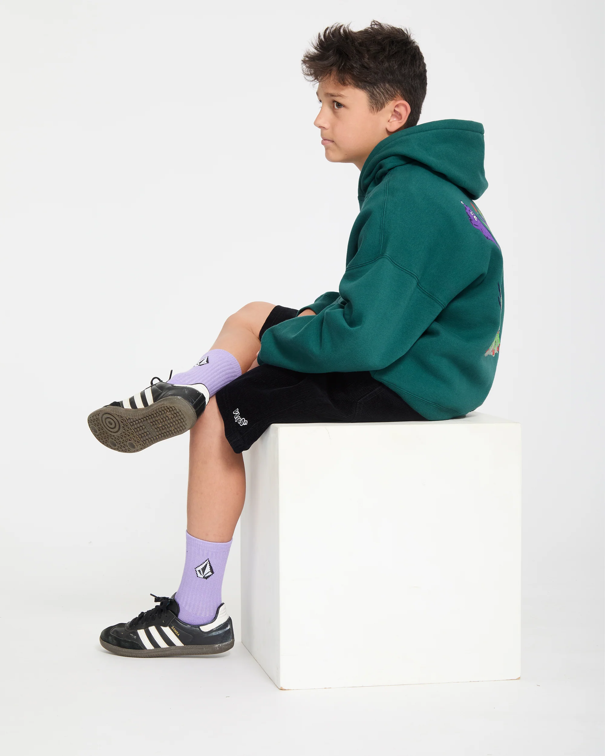 Ben Sanair Hoodie - Rifle Green - (KIDS) - Image 13