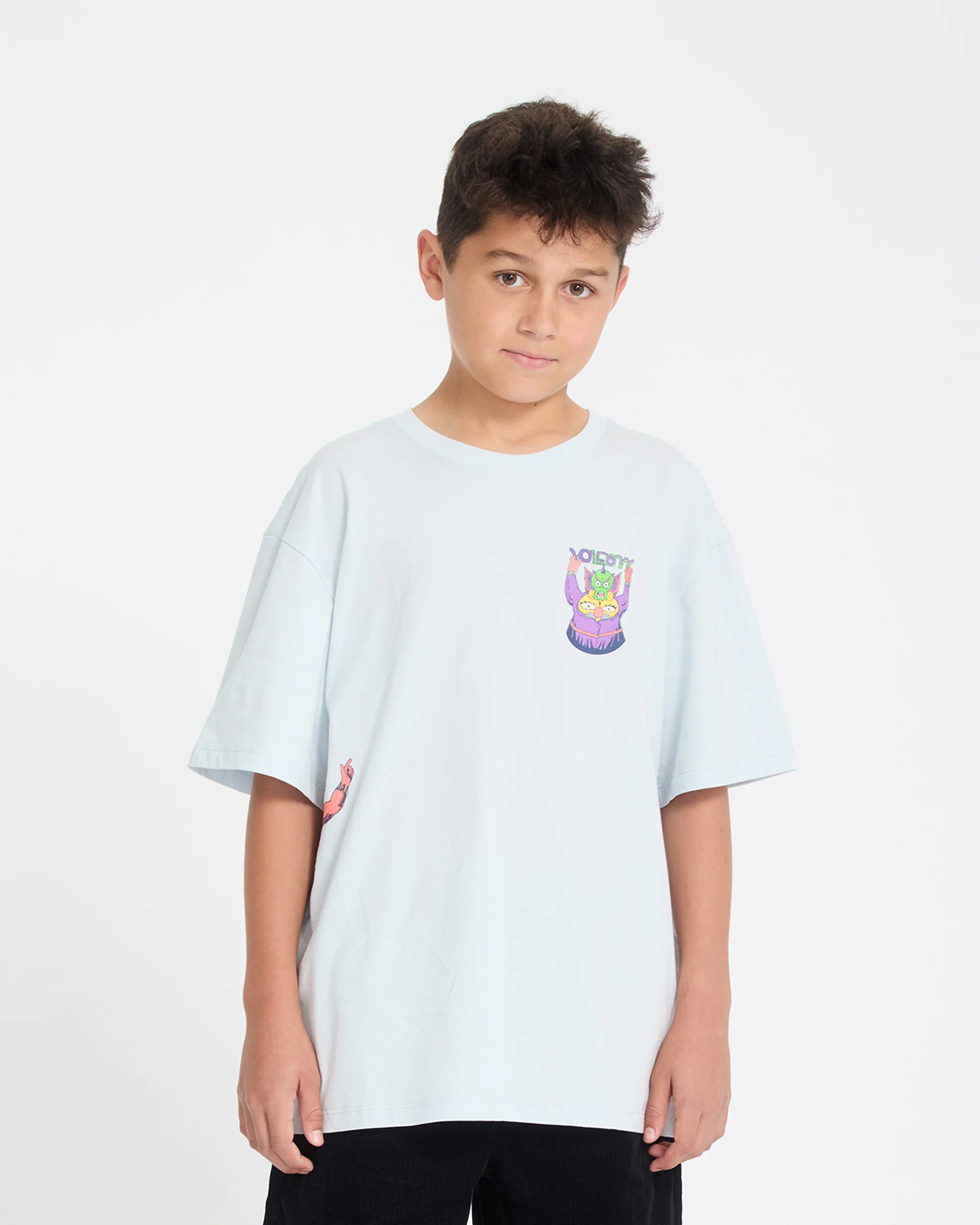Ben Sanair 1 T-Shirt - Light Blue Acid - (KIDS) - Image 3
