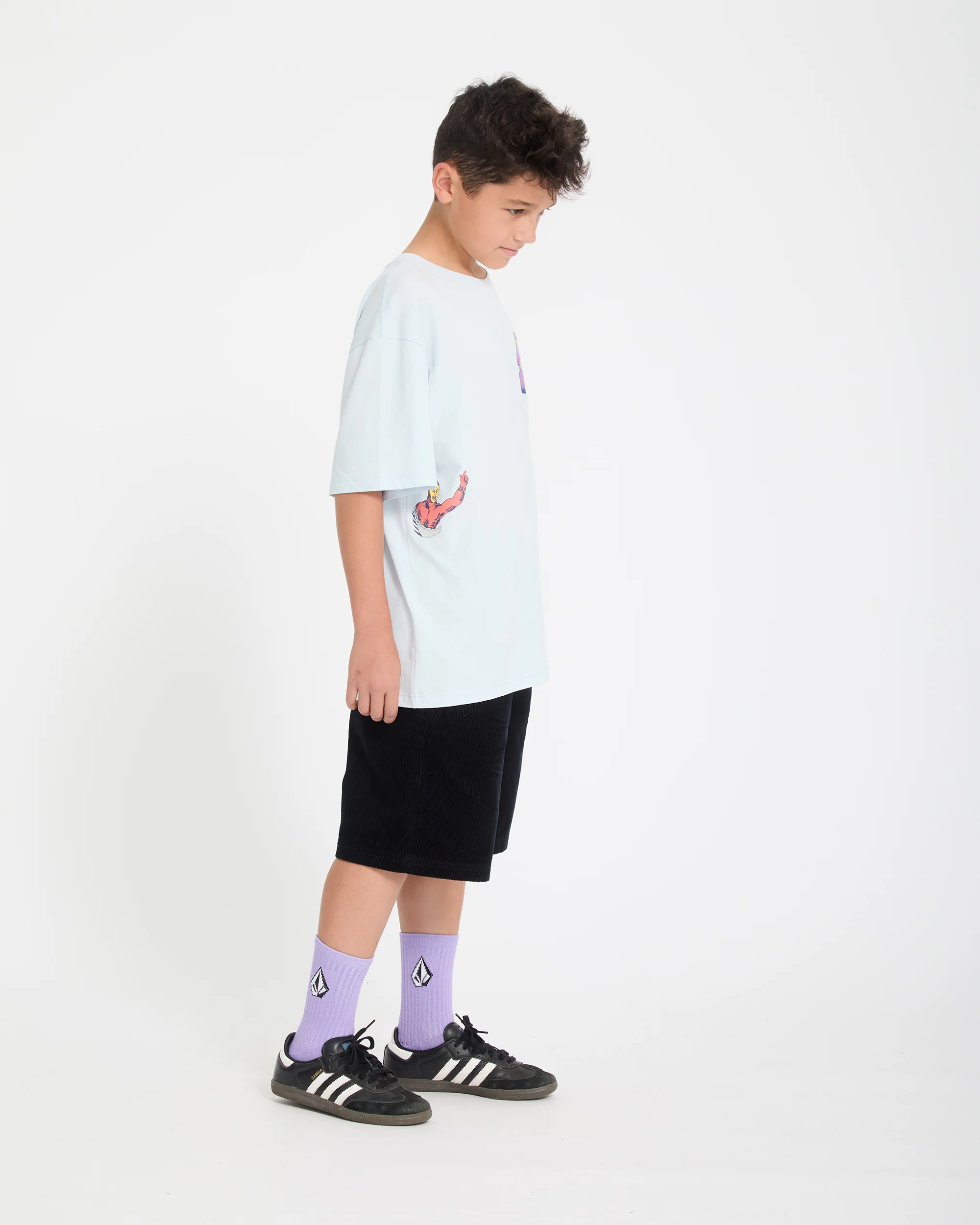 Ben Sanair 1 T-Shirt - Light Blue Acid - (KIDS) - Image 7