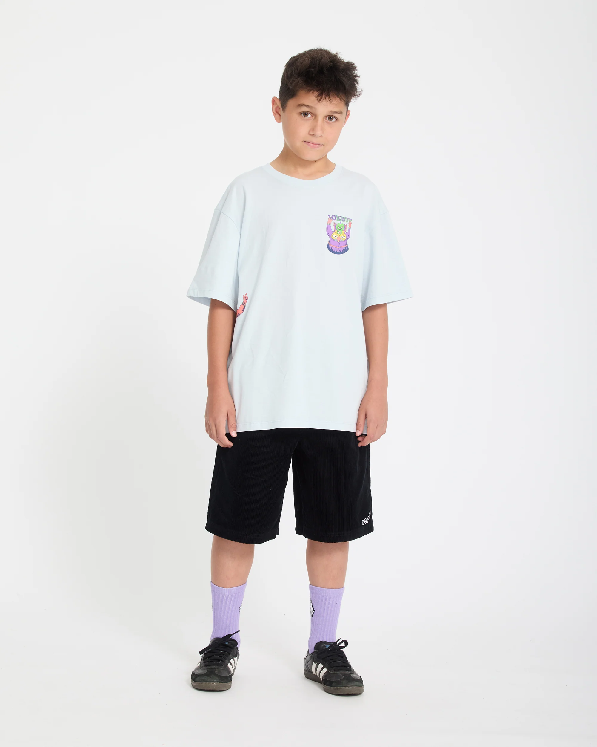 Ben Sanair 1 T-Shirt - Light Blue Acid - (KIDS) - Image 9