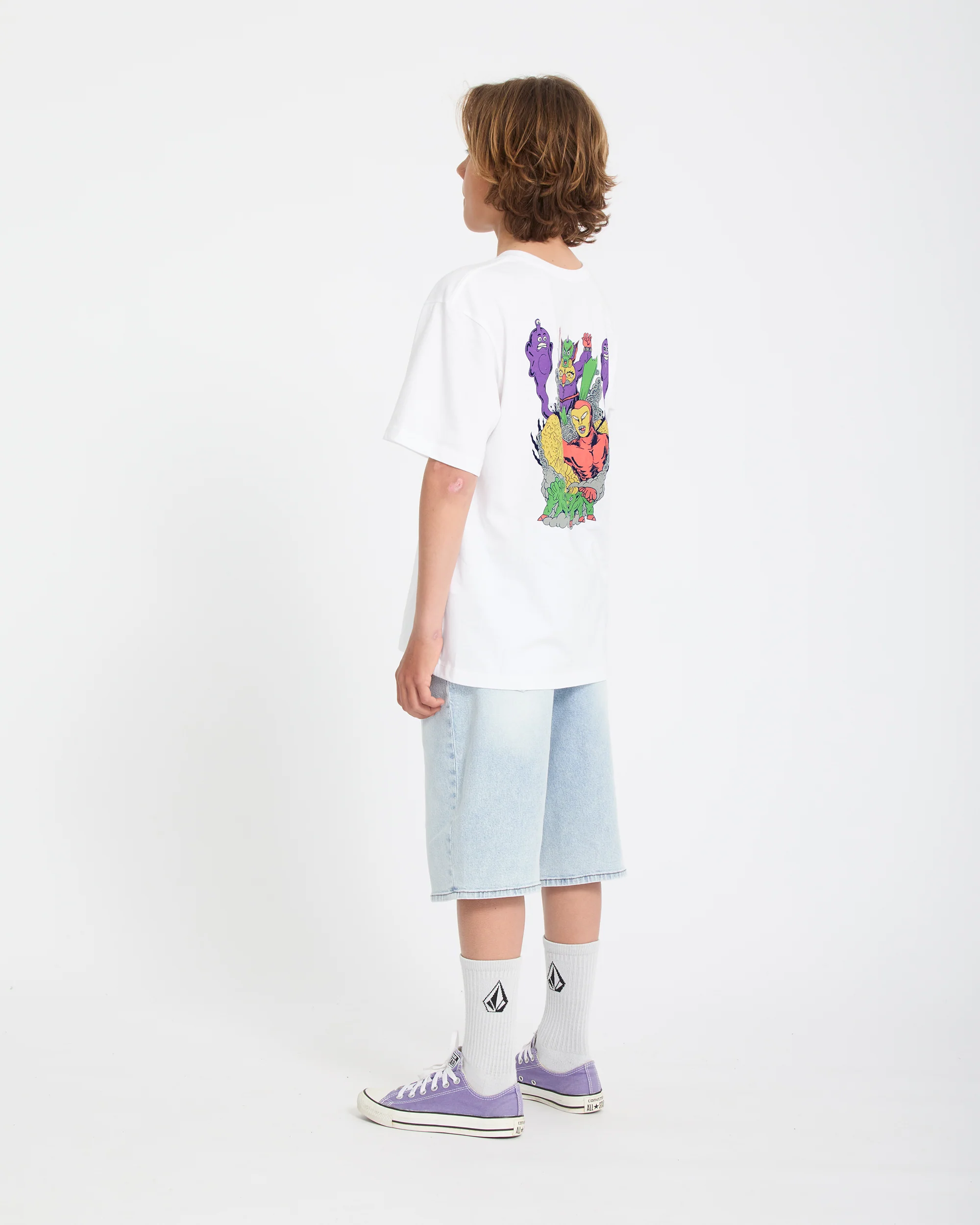 Ben Sanair 2 T-Shirt - White - (KIDS) - Image 6