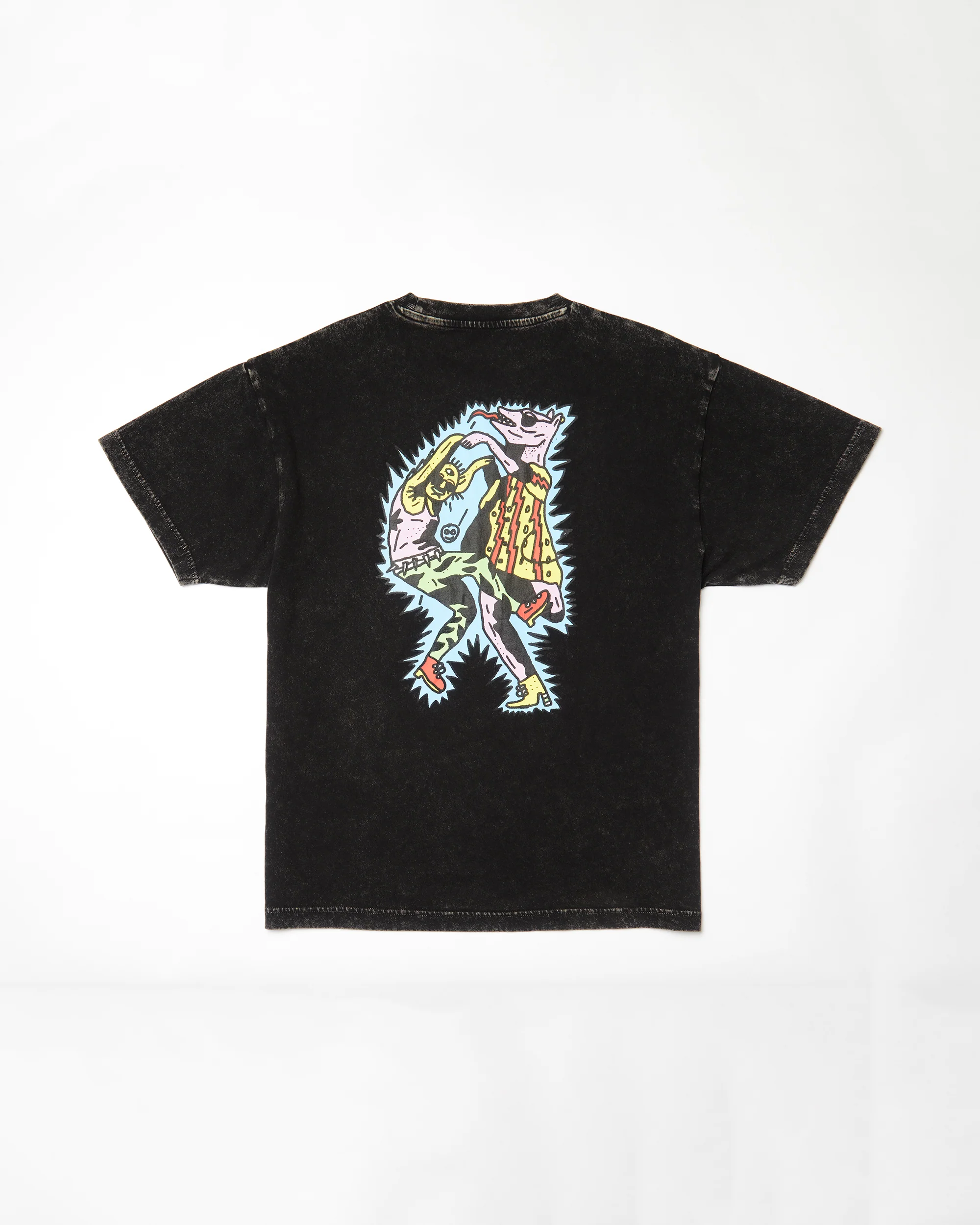 Bob Mollema 1 T-shirt - LIGHT ACID BLACK - Image 11