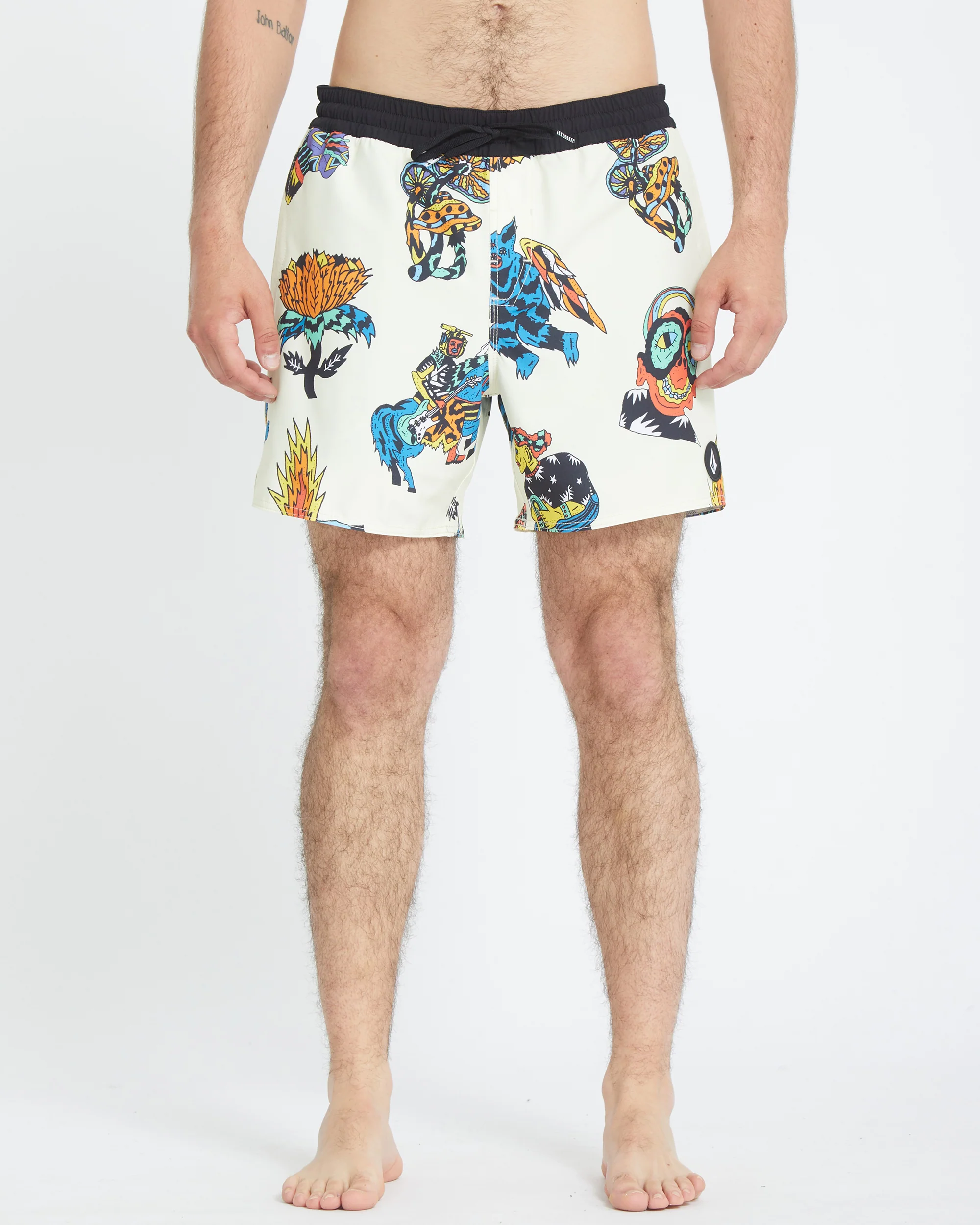 Bob Mollema Trunk 16" Boardshort - LIGHT BEIGE