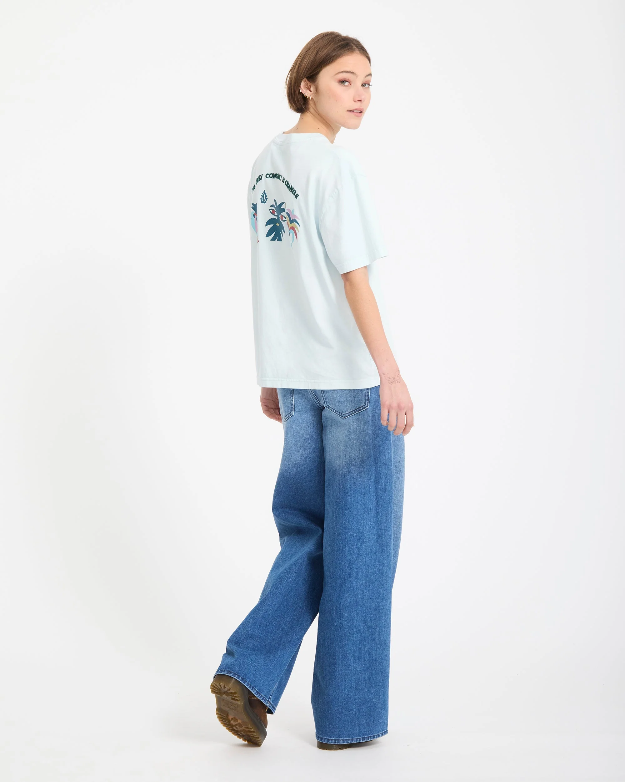 Bruno Lucas 2 T-Shirt - Light Blue Acid - Image 10