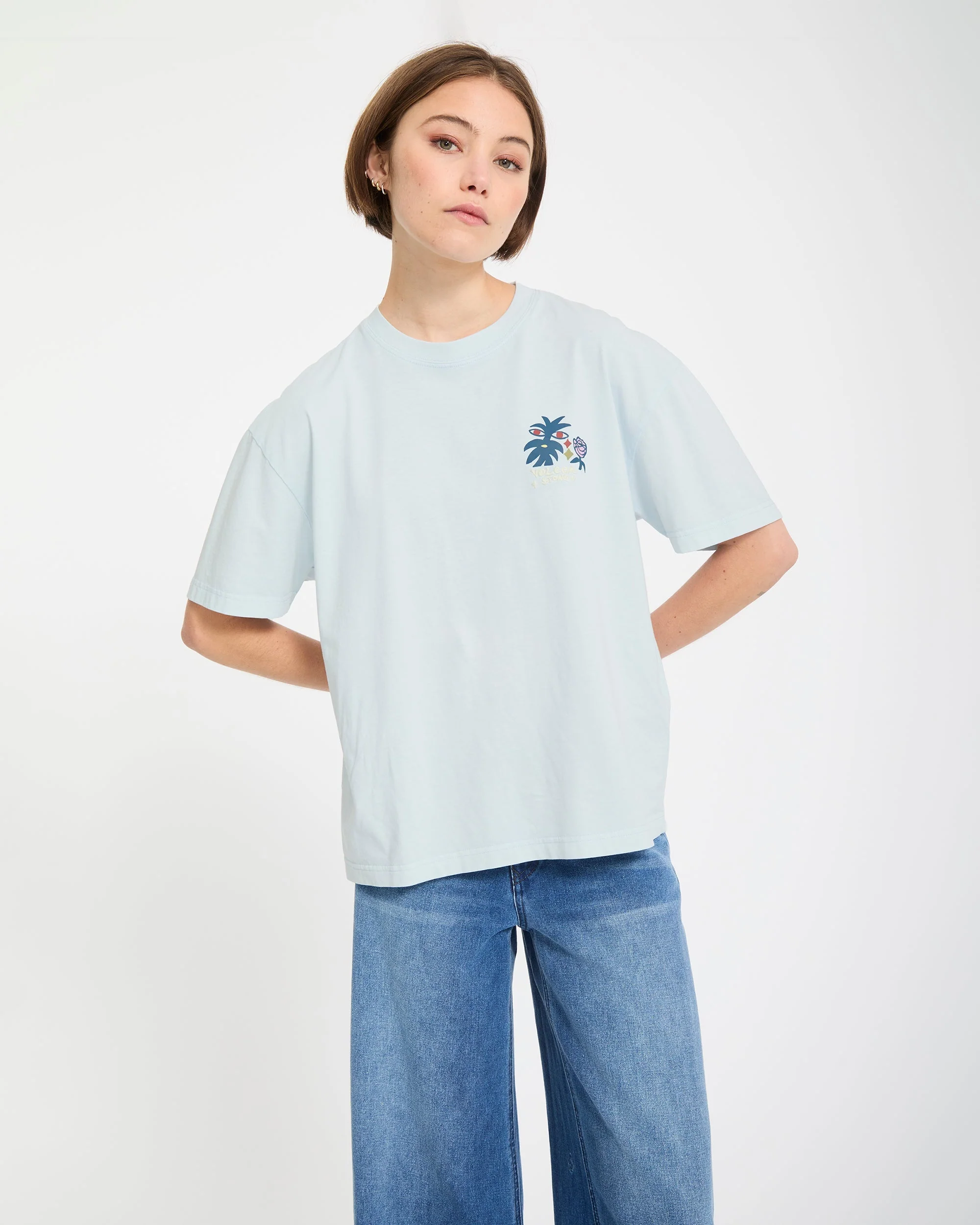 Bruno Lucas 2 T-Shirt - Light Blue Acid - Image 11