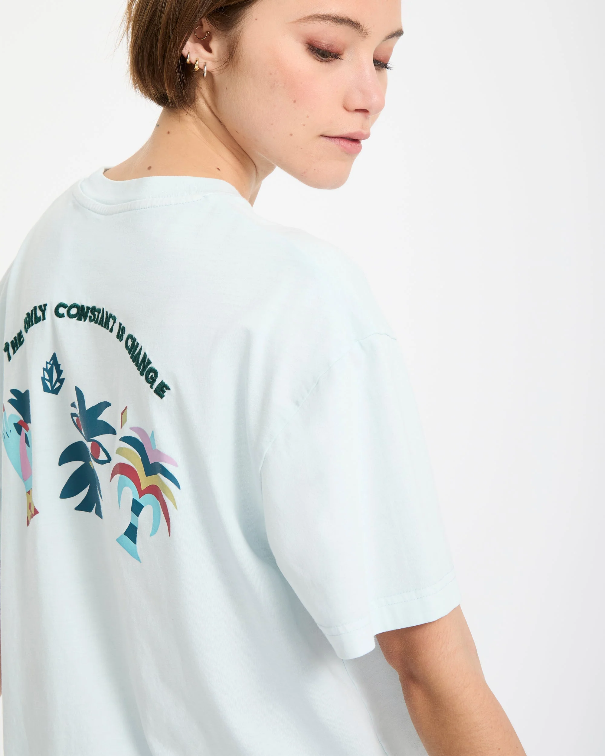 Bruno Lucas 2 T-Shirt - Light Blue Acid - Image 12