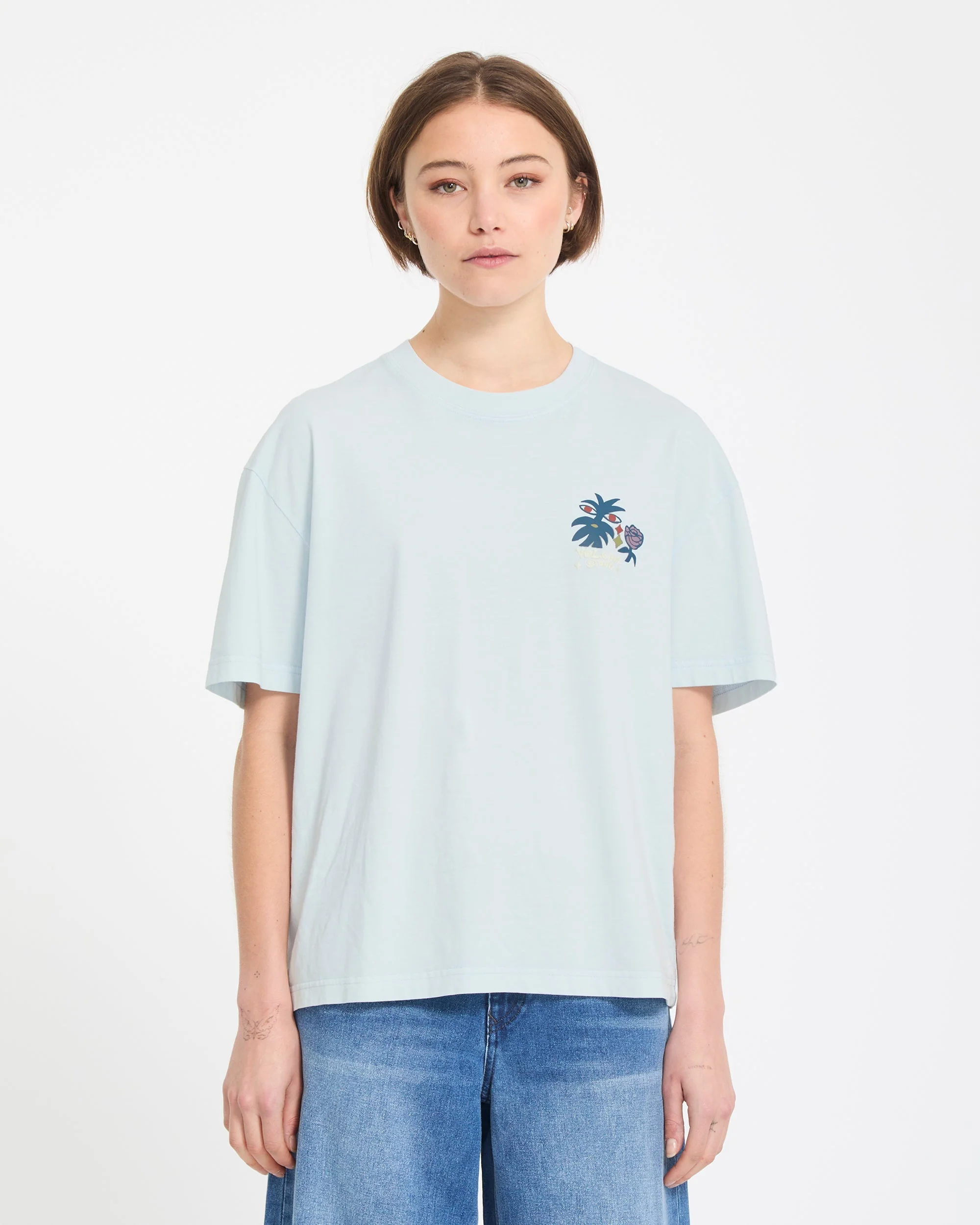 Bruno Lucas 2 T-Shirt - Light Blue Acid - Image 3