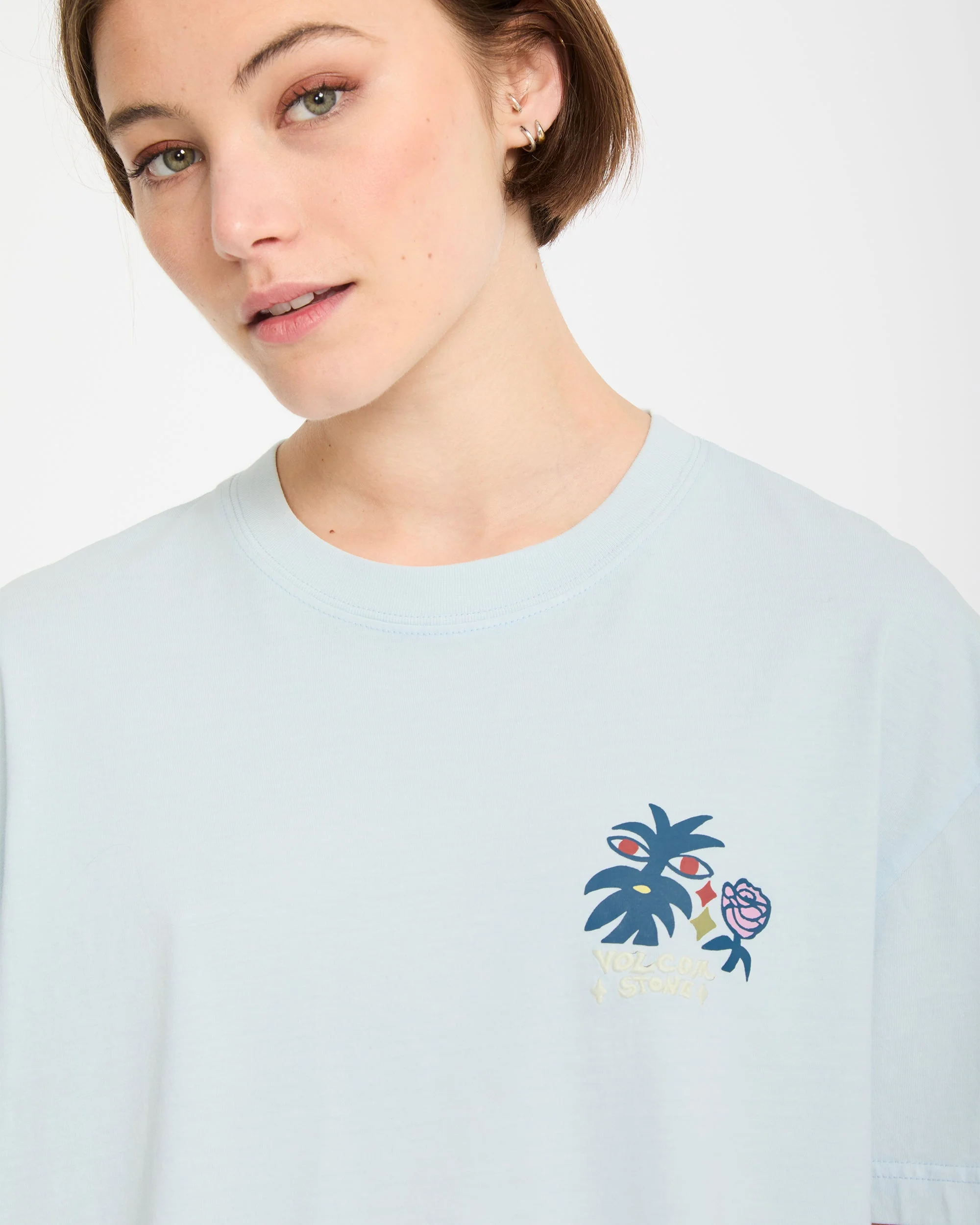 Bruno Lucas 2 T-Shirt - Light Blue Acid - Image 7