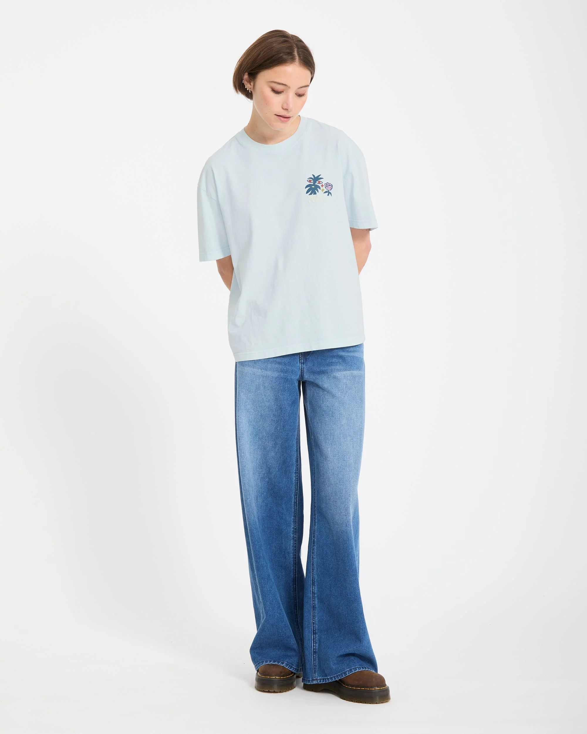 Bruno Lucas 2 T-Shirt - Light Blue Acid - Image 8