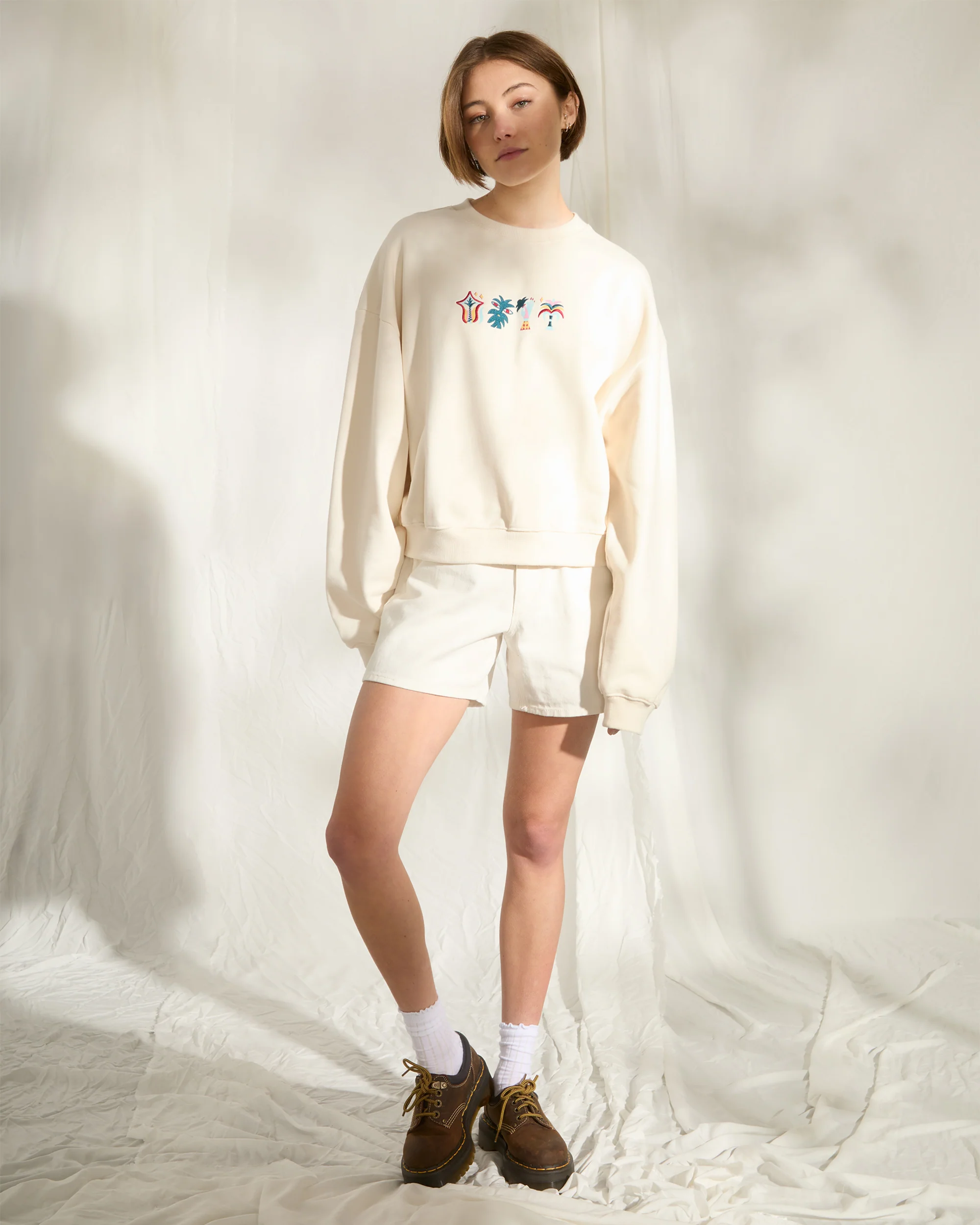 Bruno Lucas Sweatshirt - Off White - Image 5
