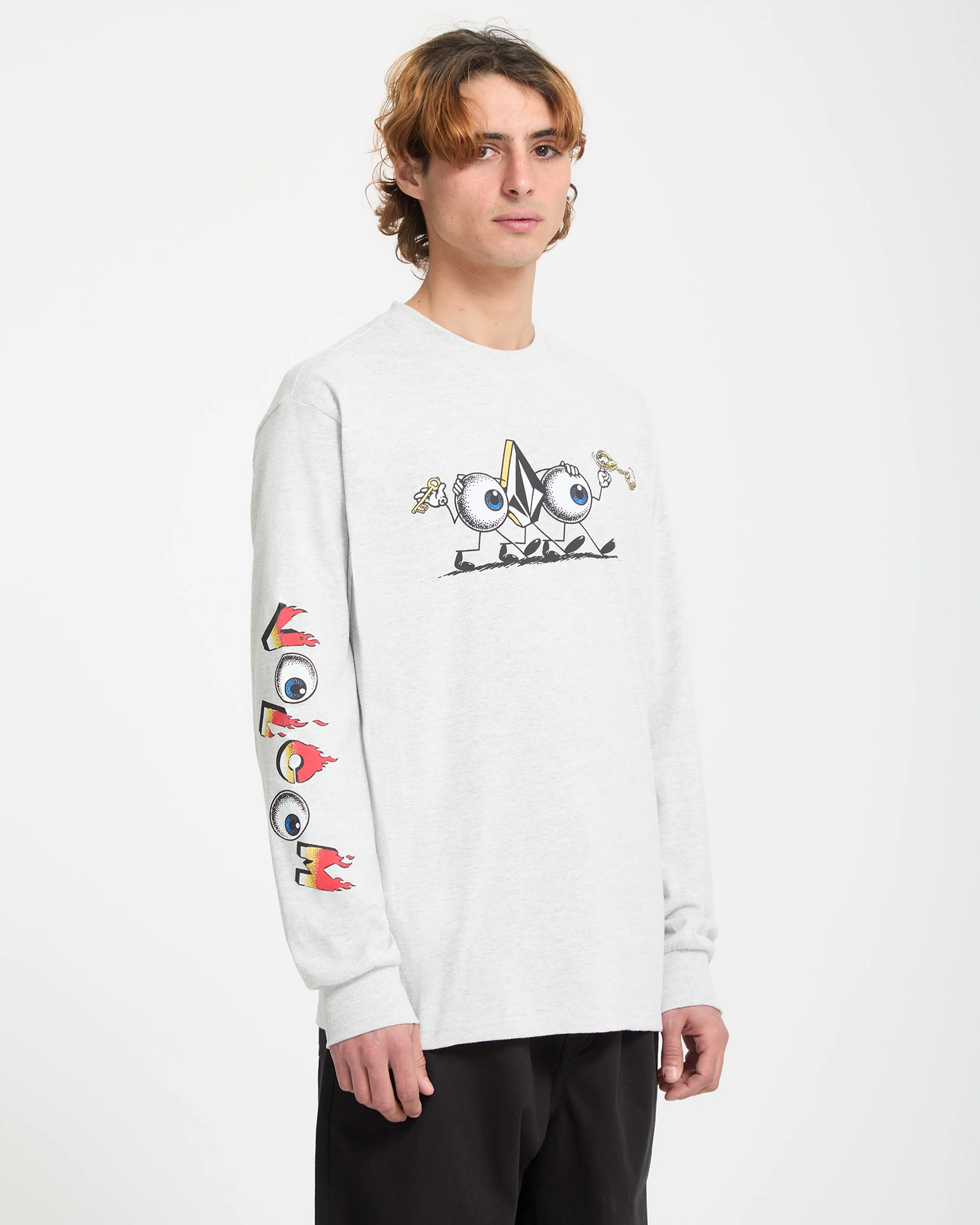 Daniel Shepard Budz T-Shirt - Bone Heather - Image 5