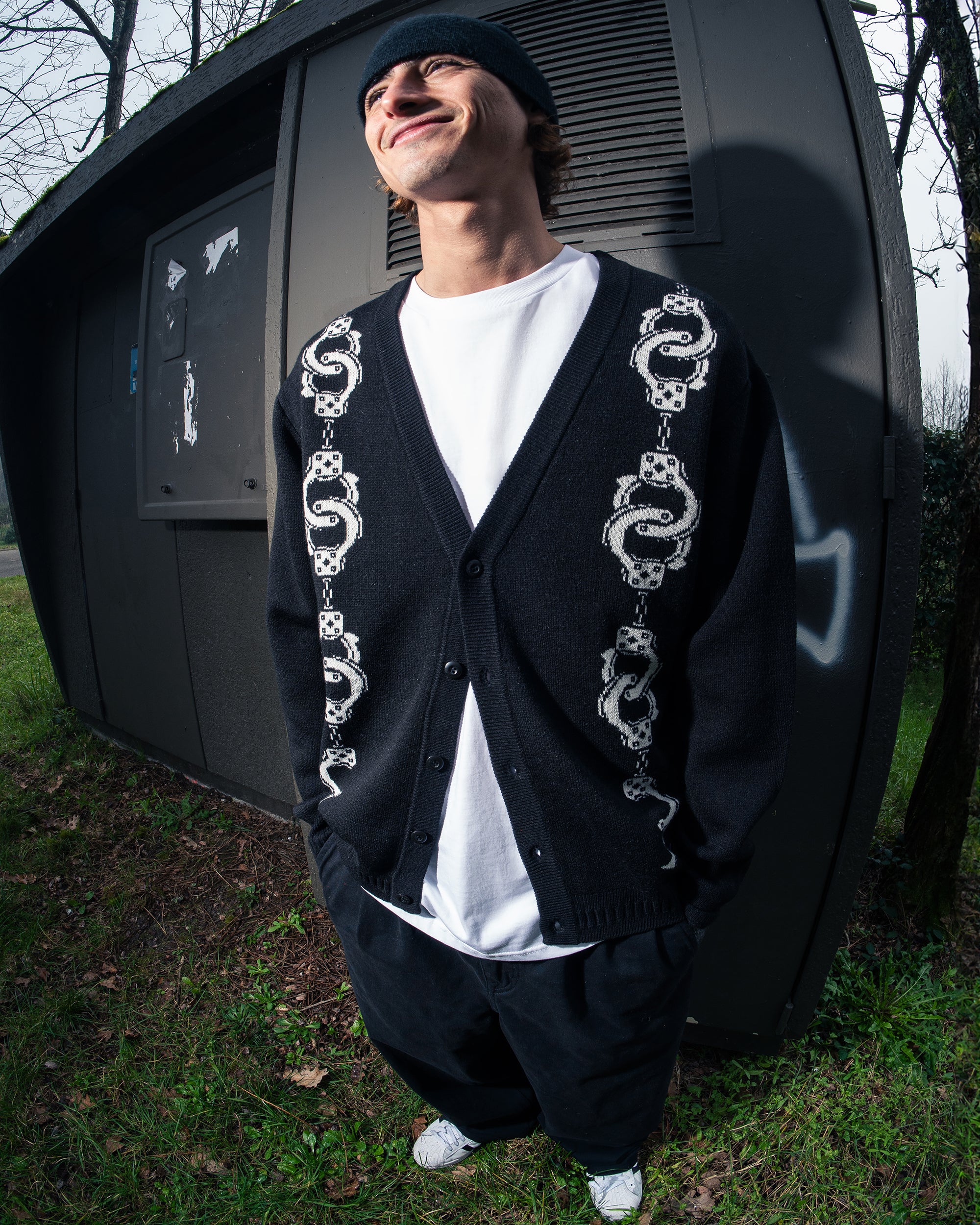 Daniel Shepard Cardigan - Black - Image 4
