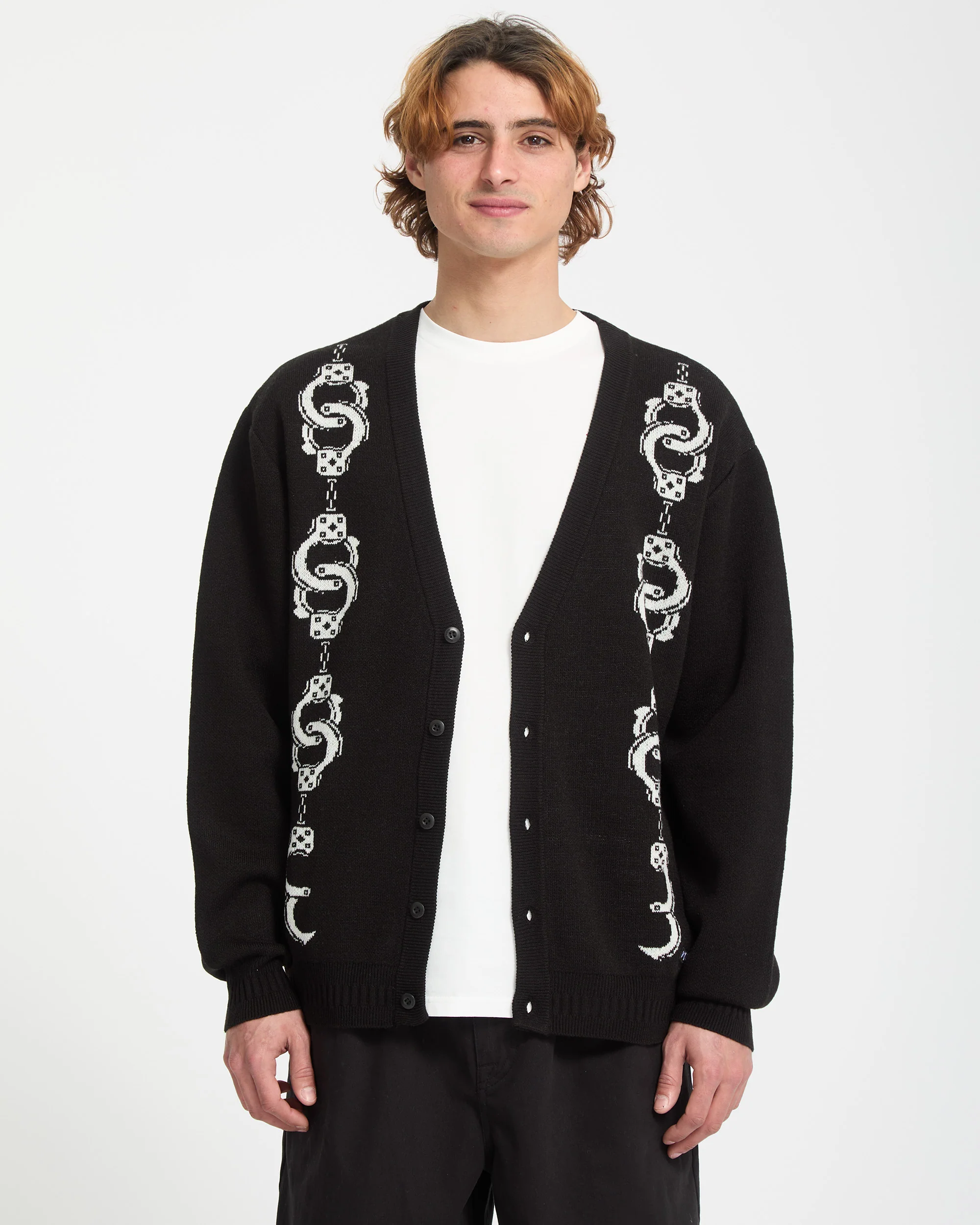 Daniel Shepard Cardigan - Black - Image 8