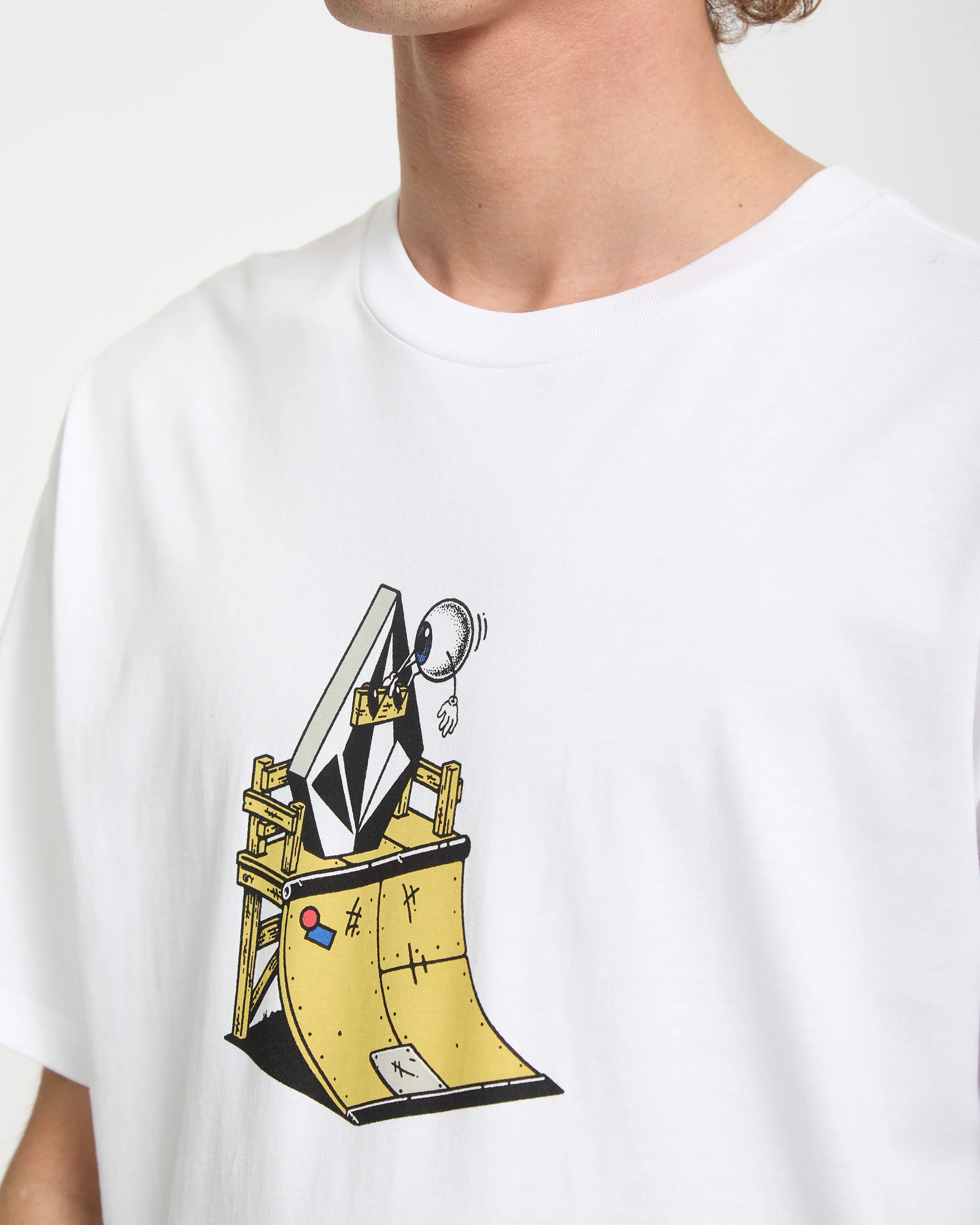Daniel Shepard Walleye T-Shirt - White - Image 3
