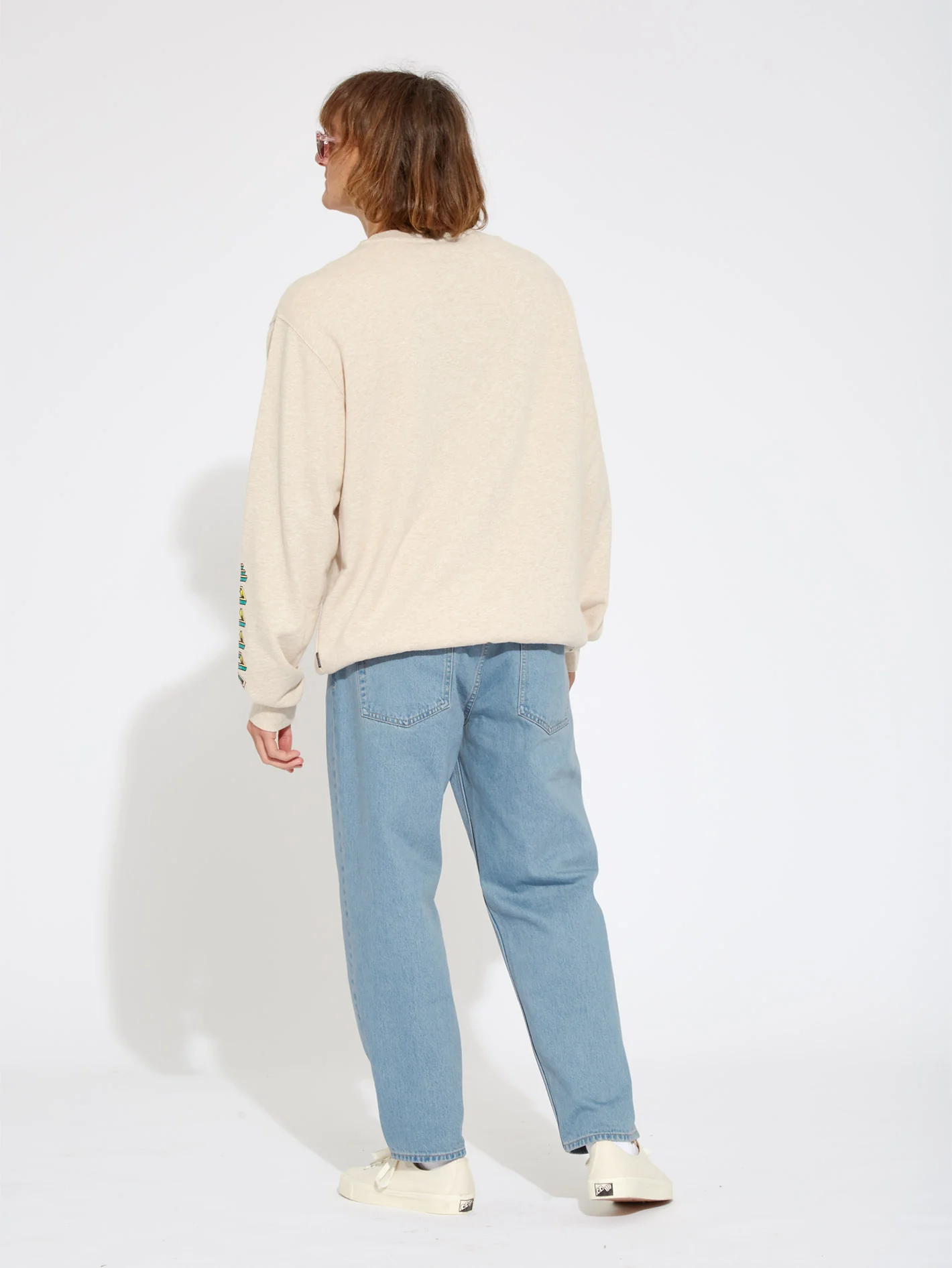 Ed Merlin Murray Sweatshirt - WHITECAP GREY - Image 4